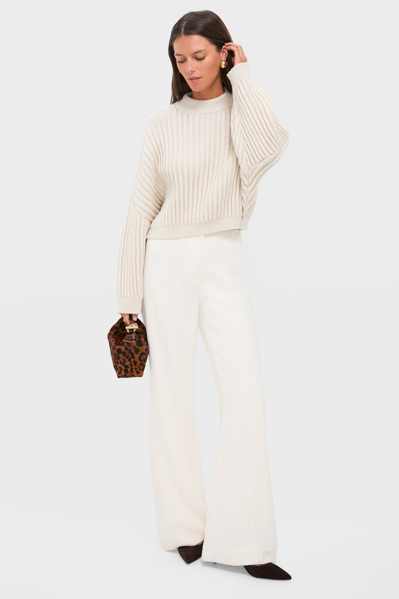 Ivory Bitsy Sweater