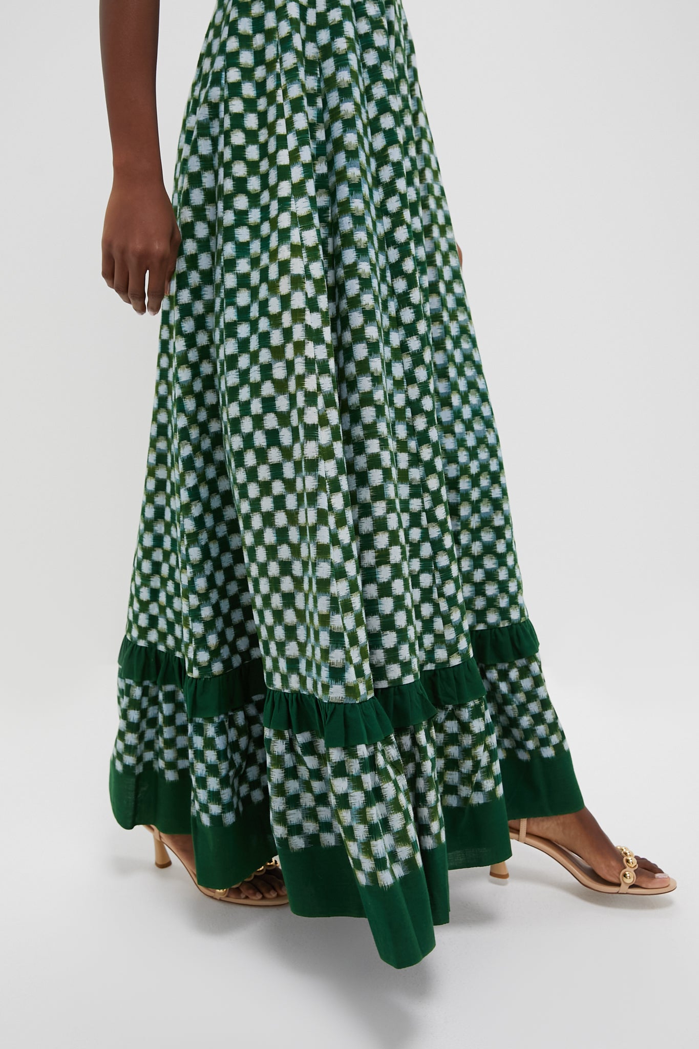 Green Checkmate Dress