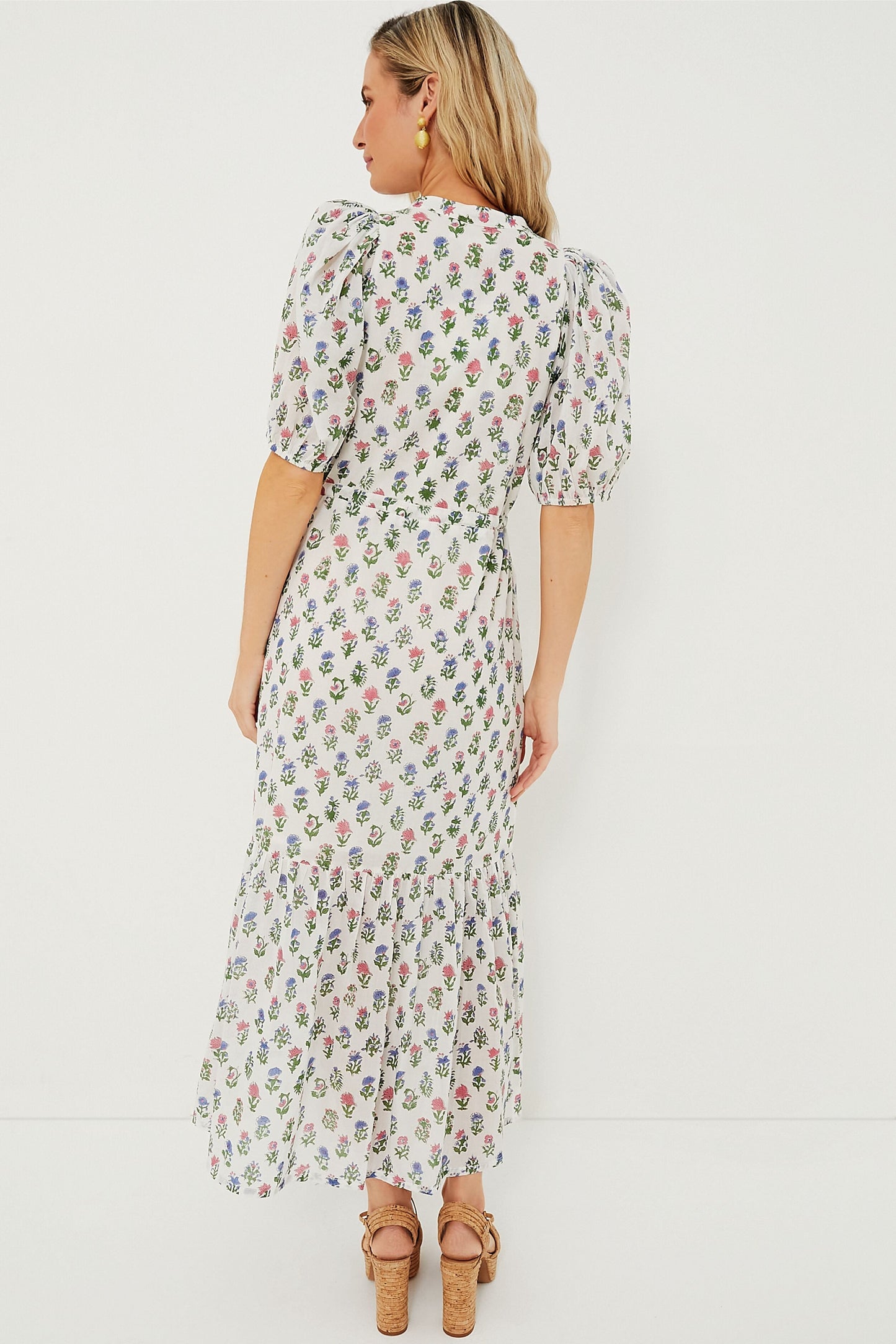 Exclusive Mixed Bouquet Organic Lucy Dress
