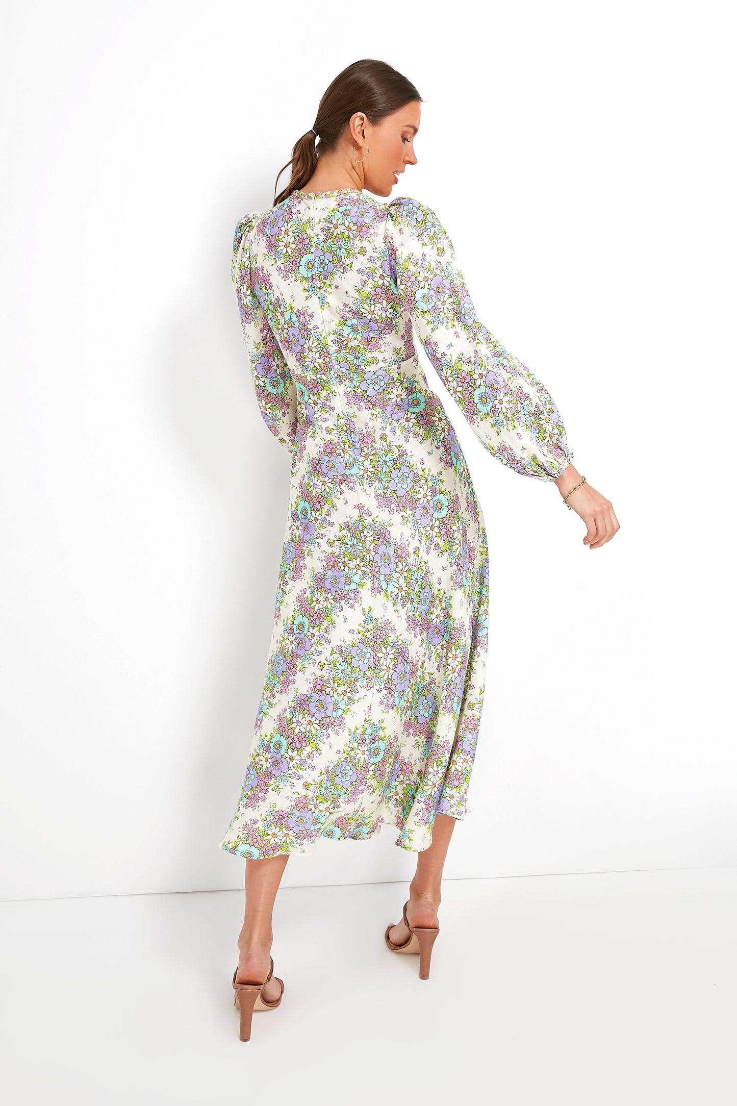 Petal Agnes Midi Dress