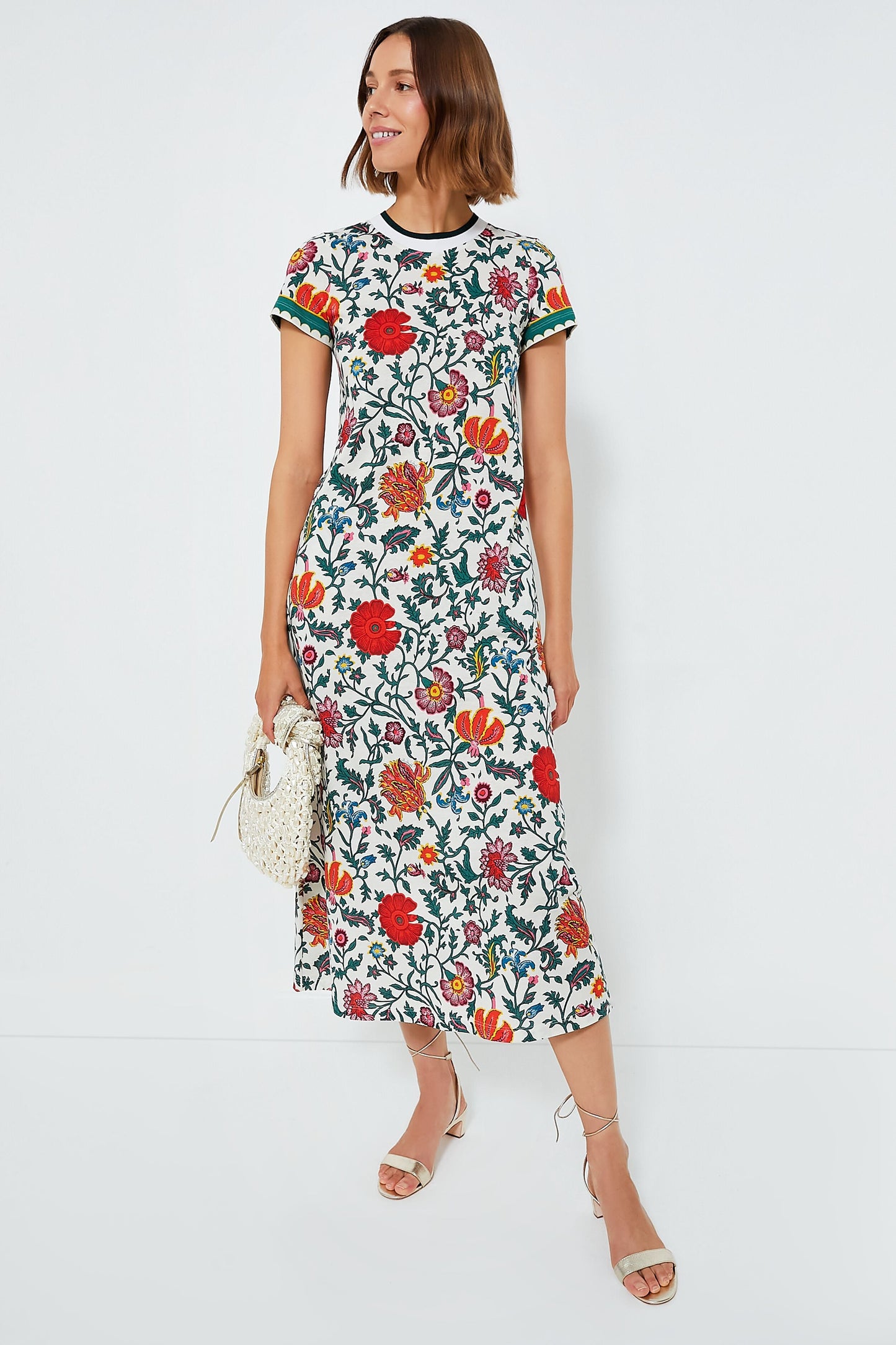 Dragonflower Mini Barre Sporty Swing Dress