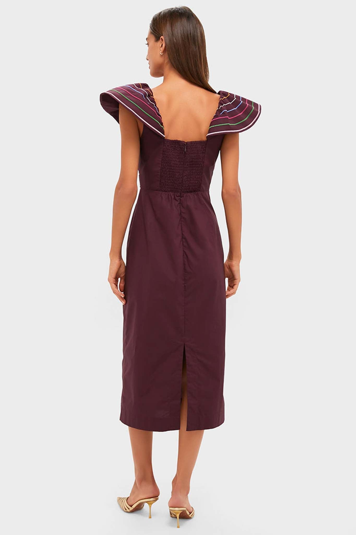 Embroidered Ellison Dress
