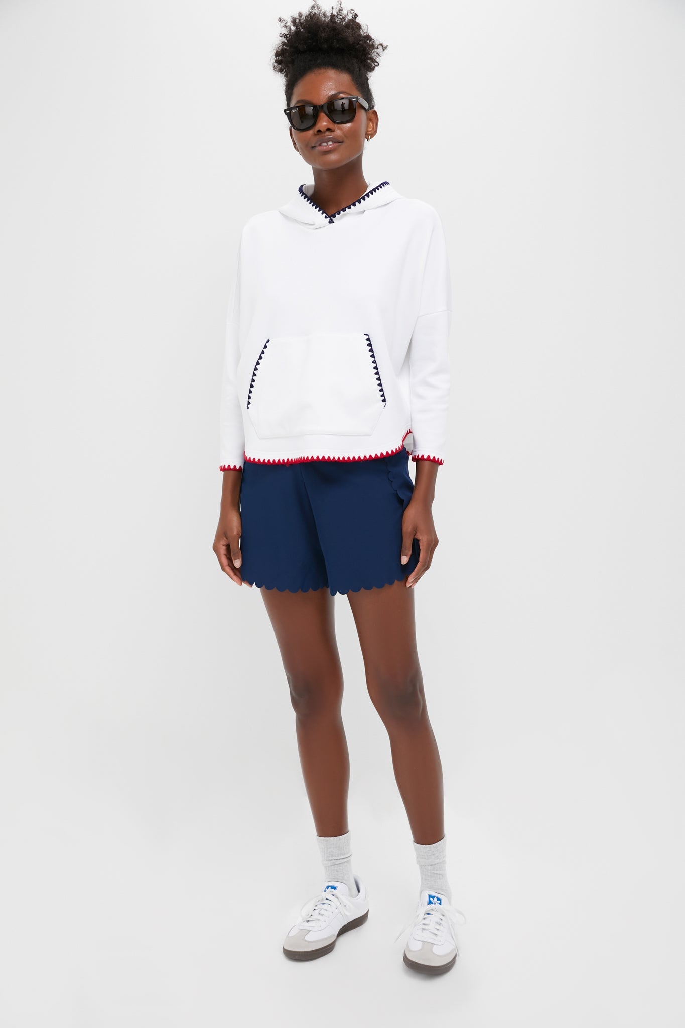 Cropped Americana Eden Sweatshirt