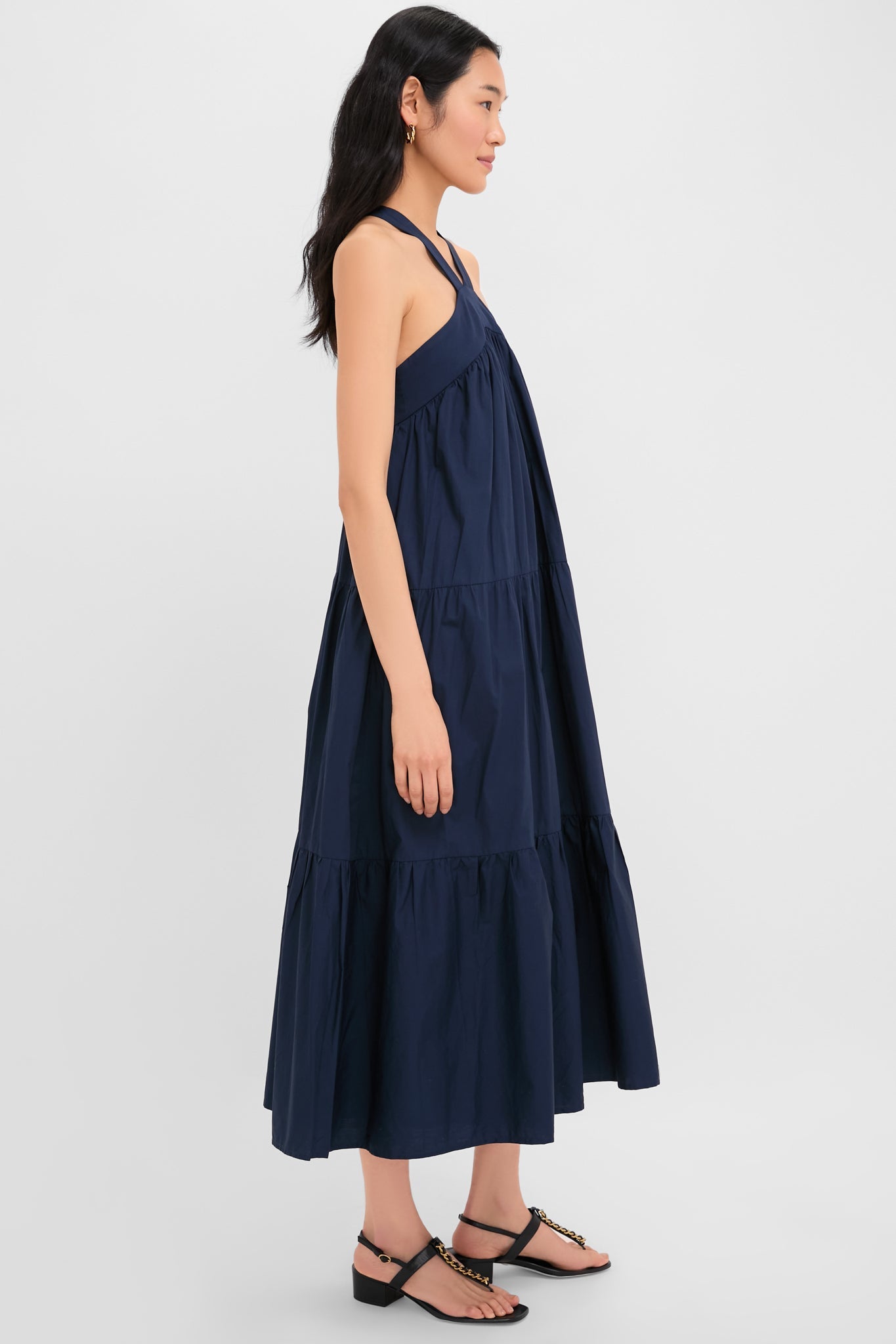 Navy Irene Maxi Dress