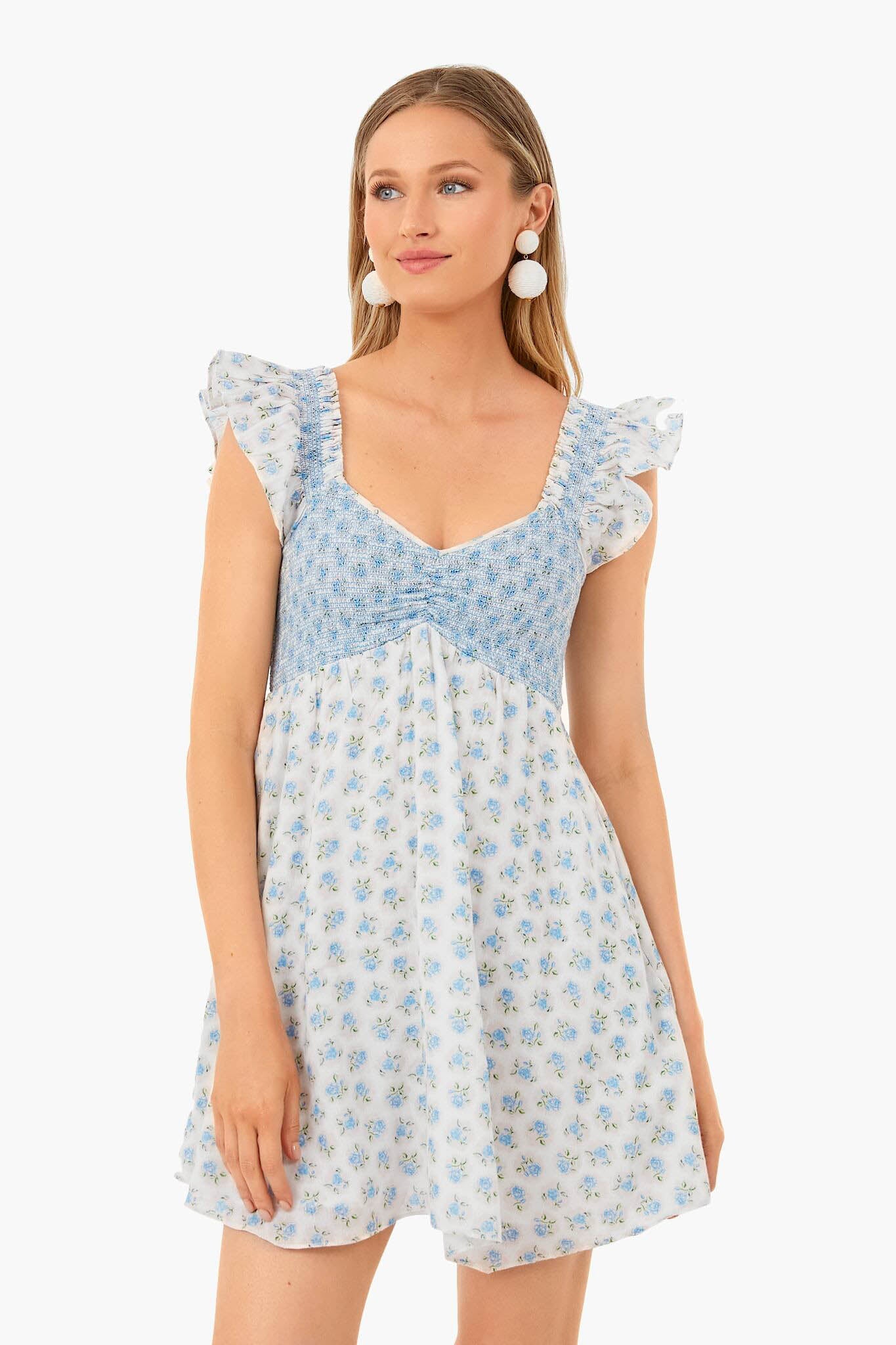 Powder Blue Athalia Dress