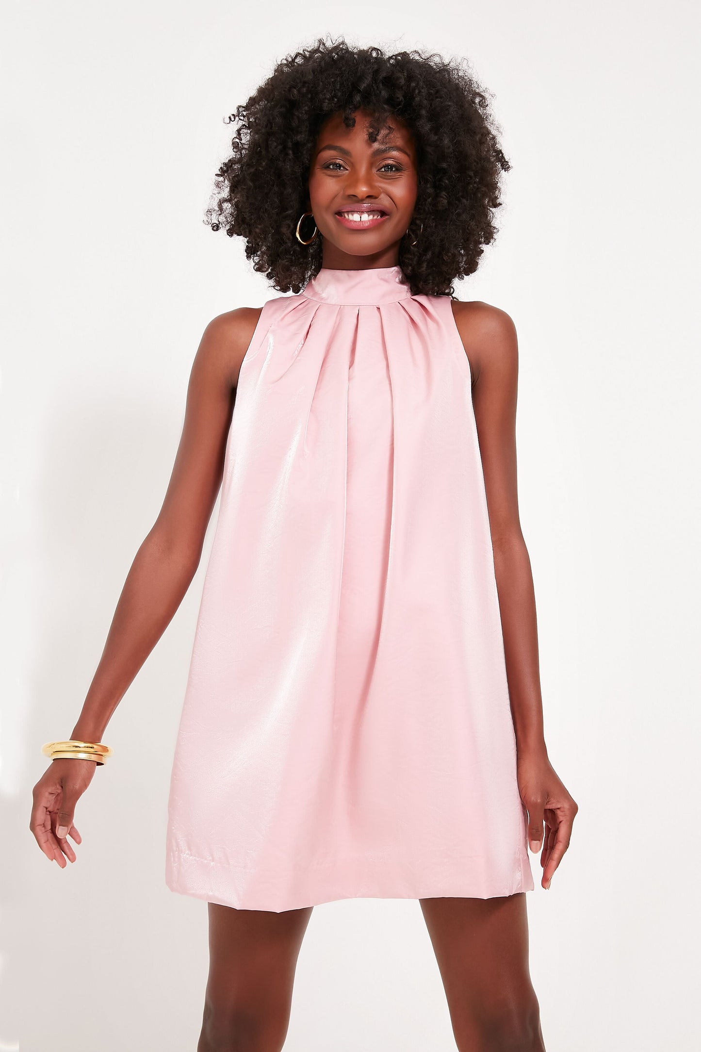 Pink Bobbi Mini Dress with Bow