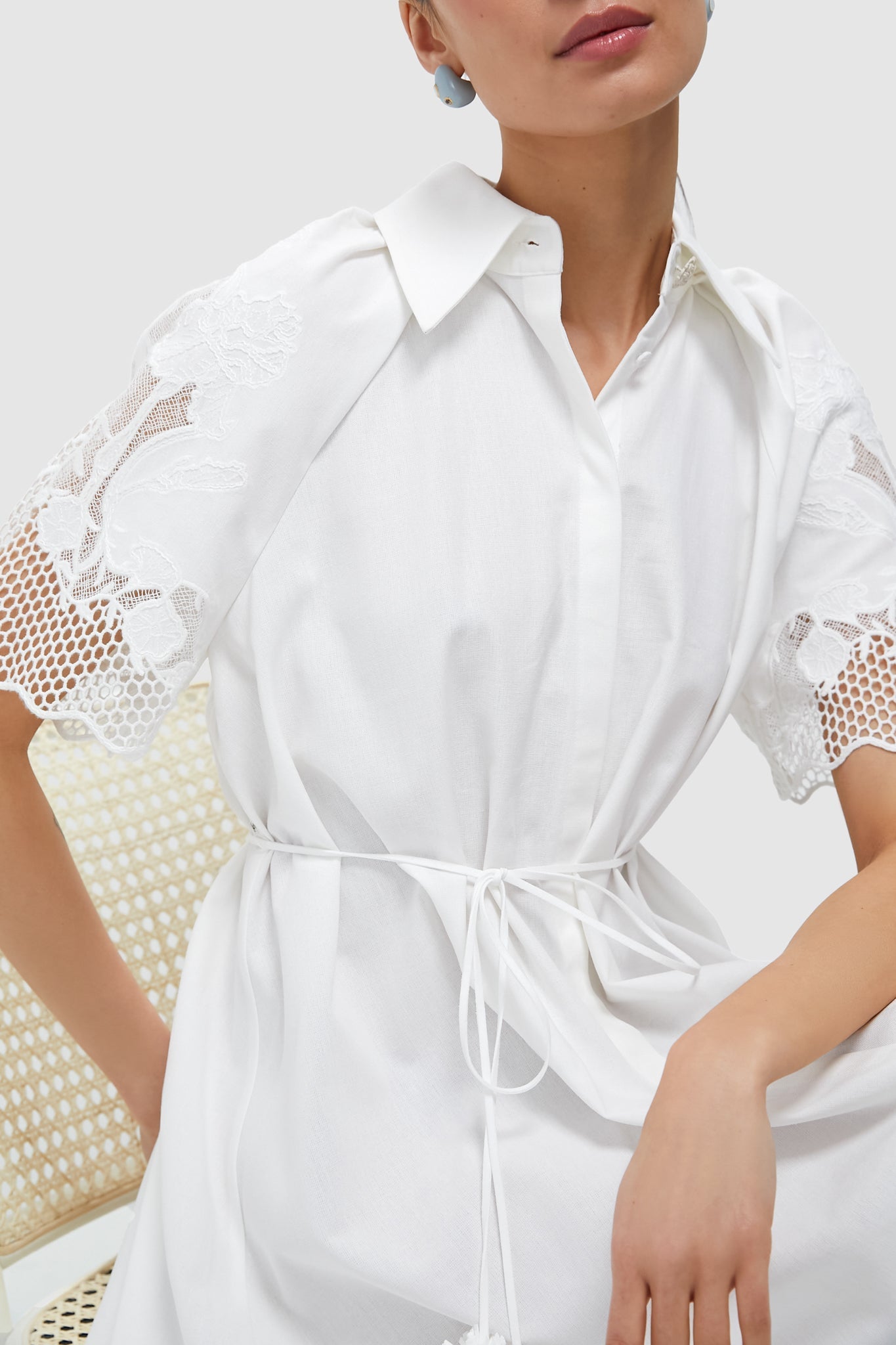 Off White Florentina Dress