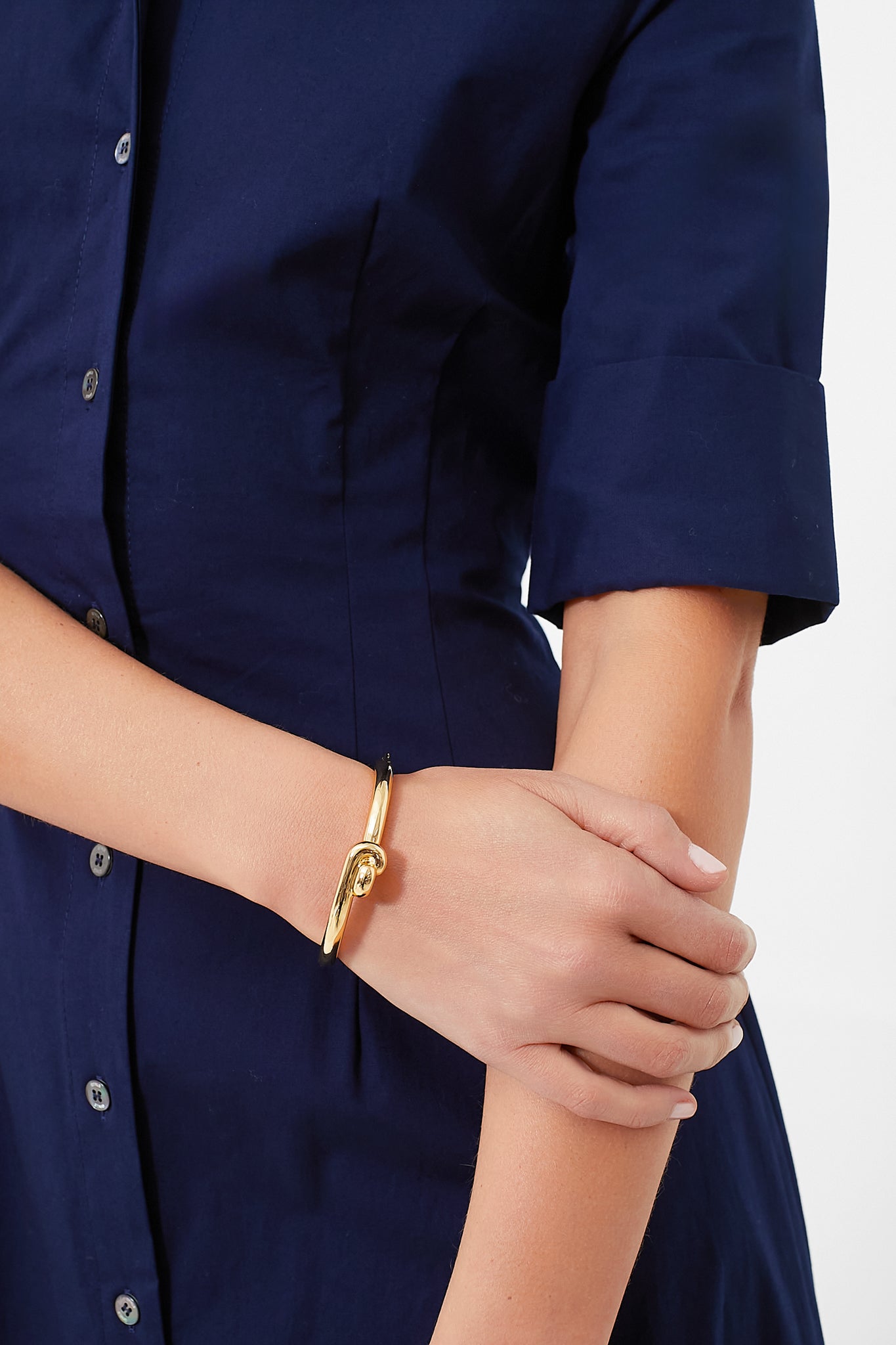 Navy Joan Maxi Dress