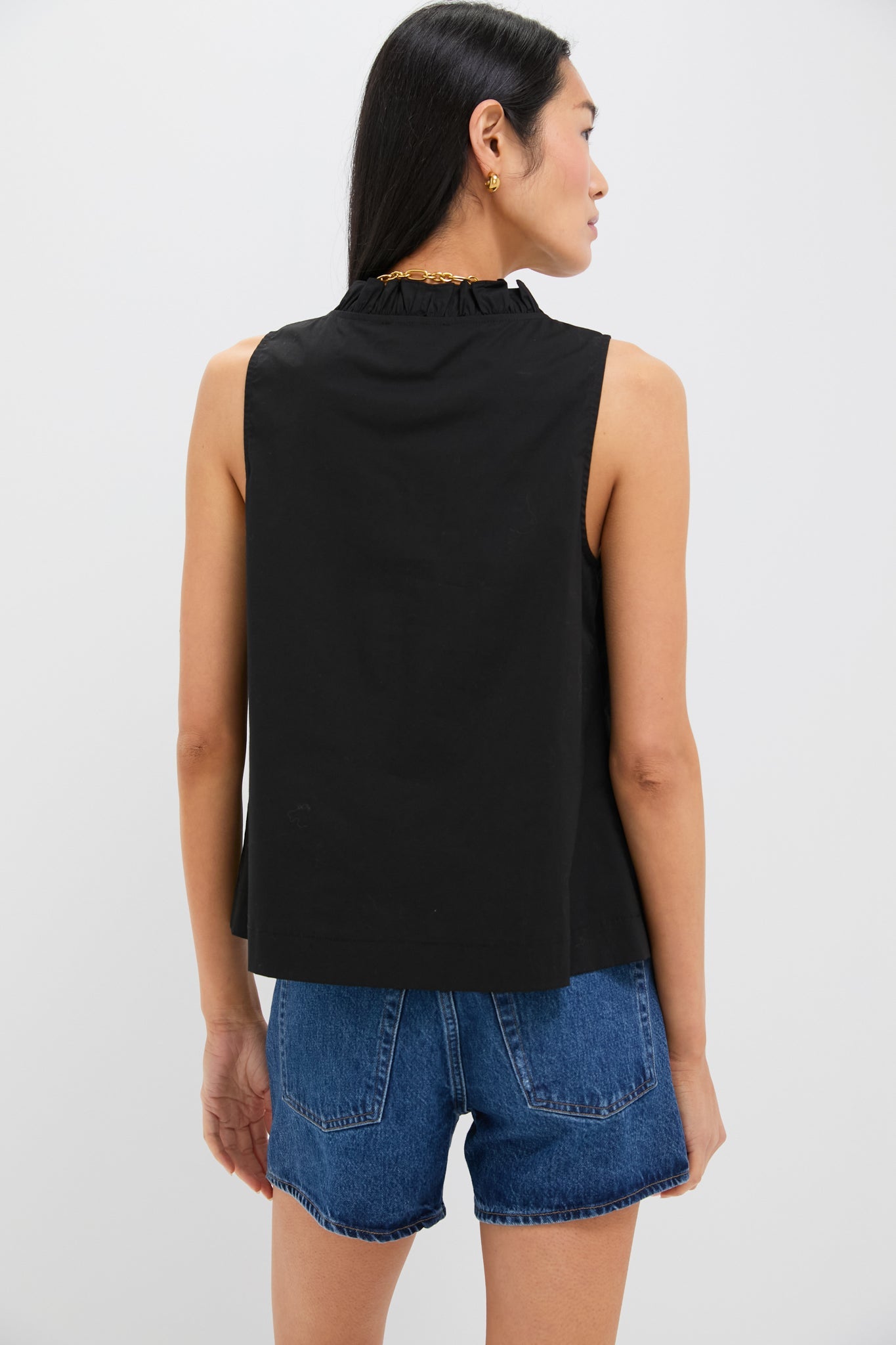 Black Veronica Top