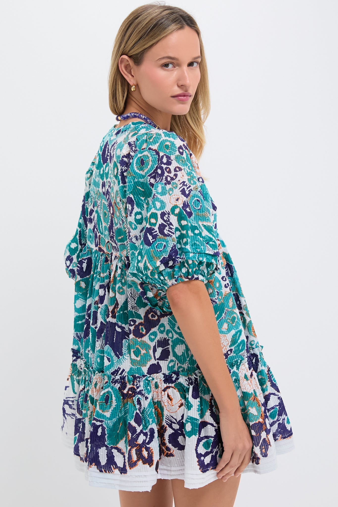 Blue Pencilleo Aria Mini Dress