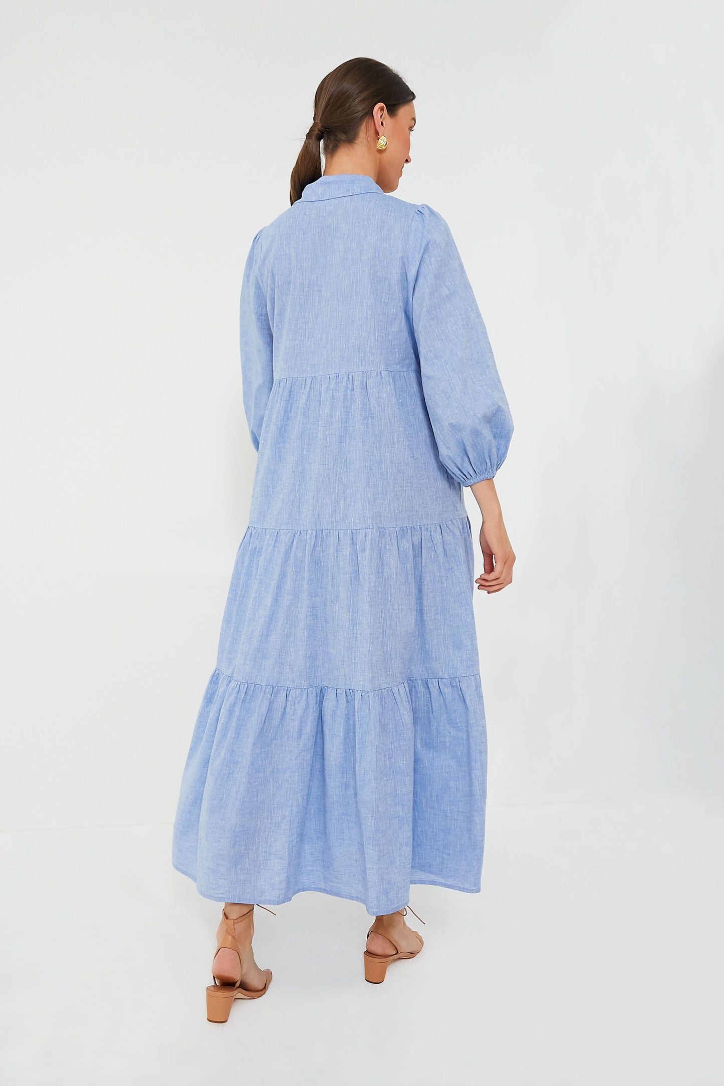 Chambray Mabel Maxi Dress