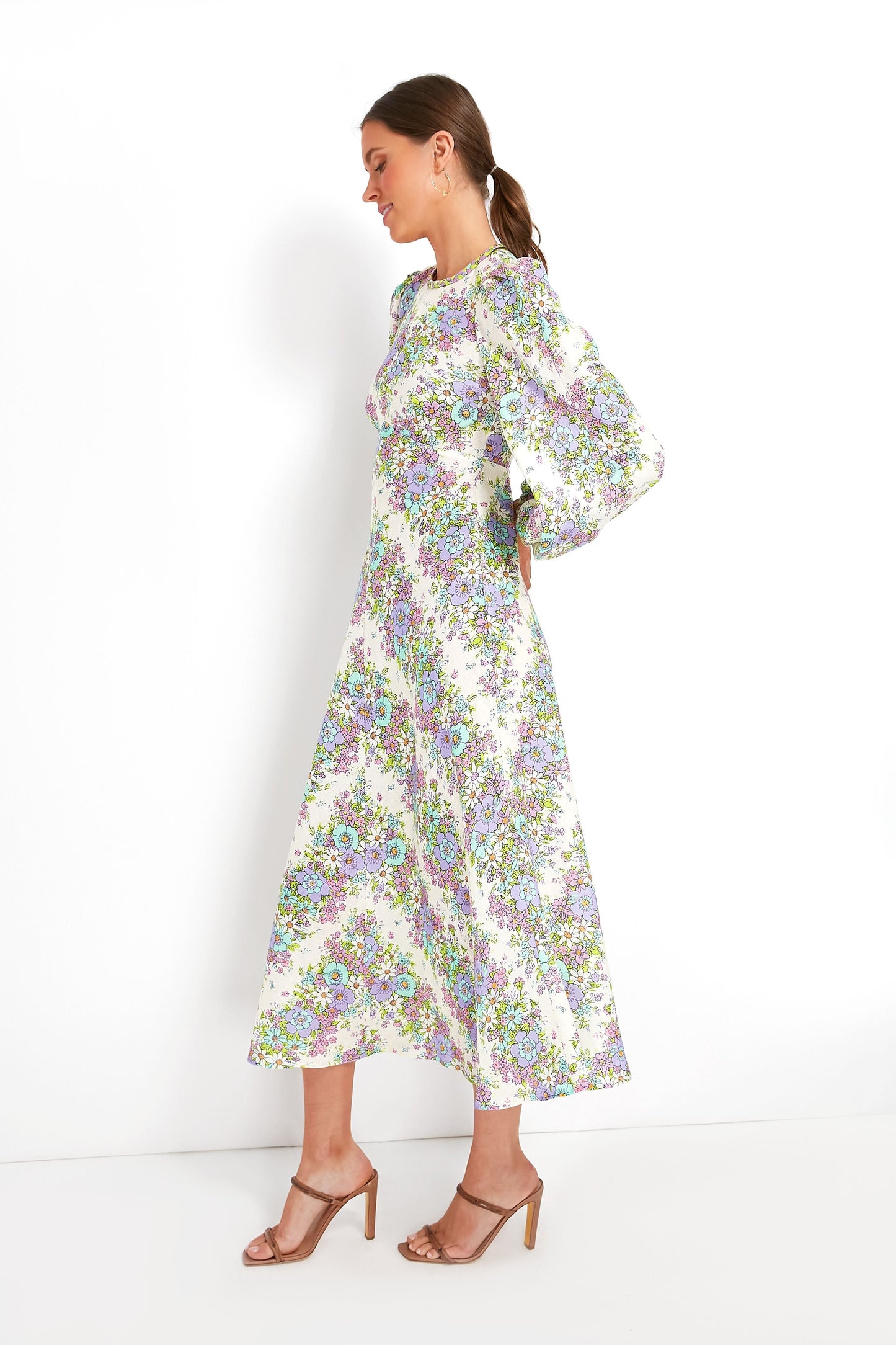 Petal Agnes Midi Dress