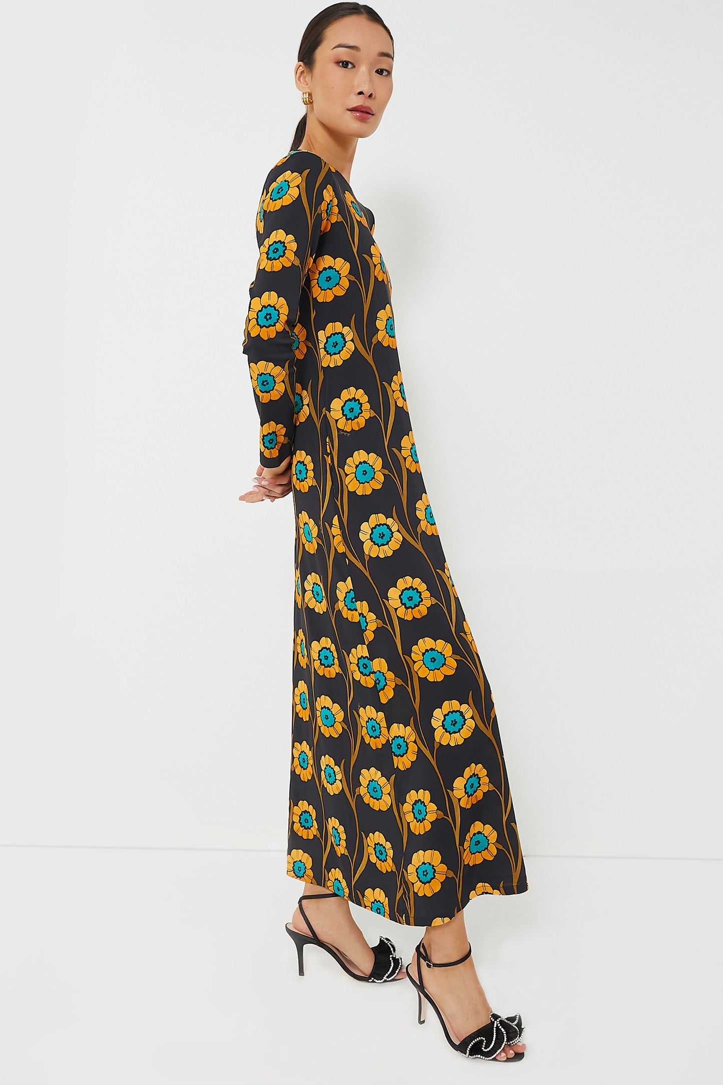 Daisychain Long Sleeve Swing Dress