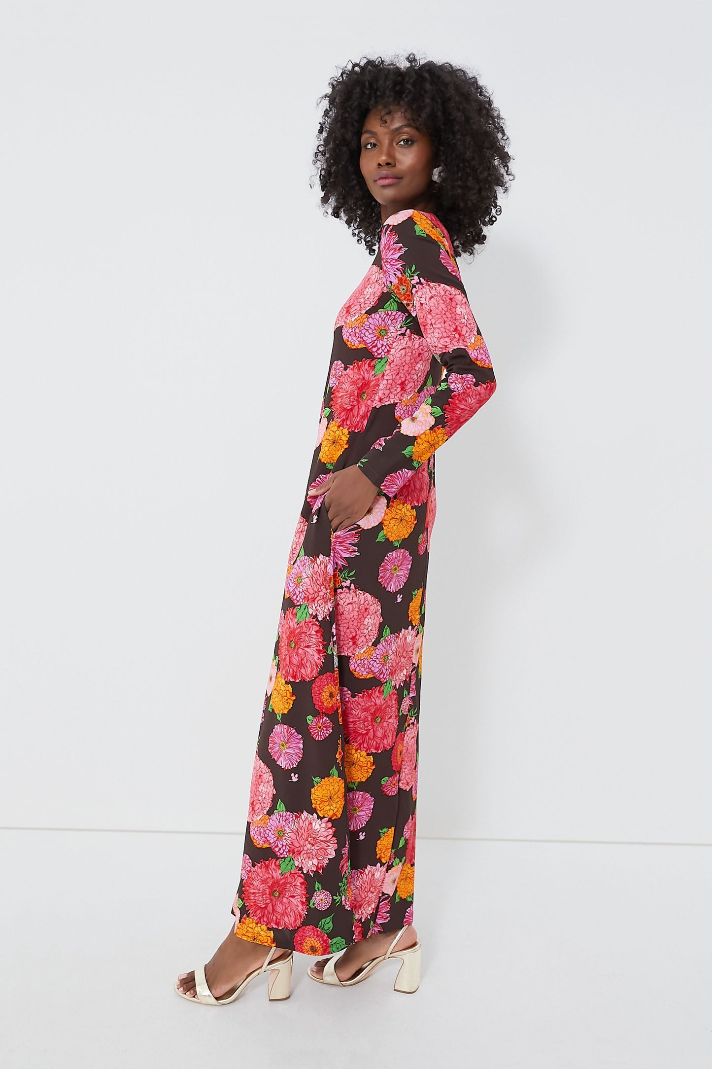 Gyn Long Sleeve Swing Dress