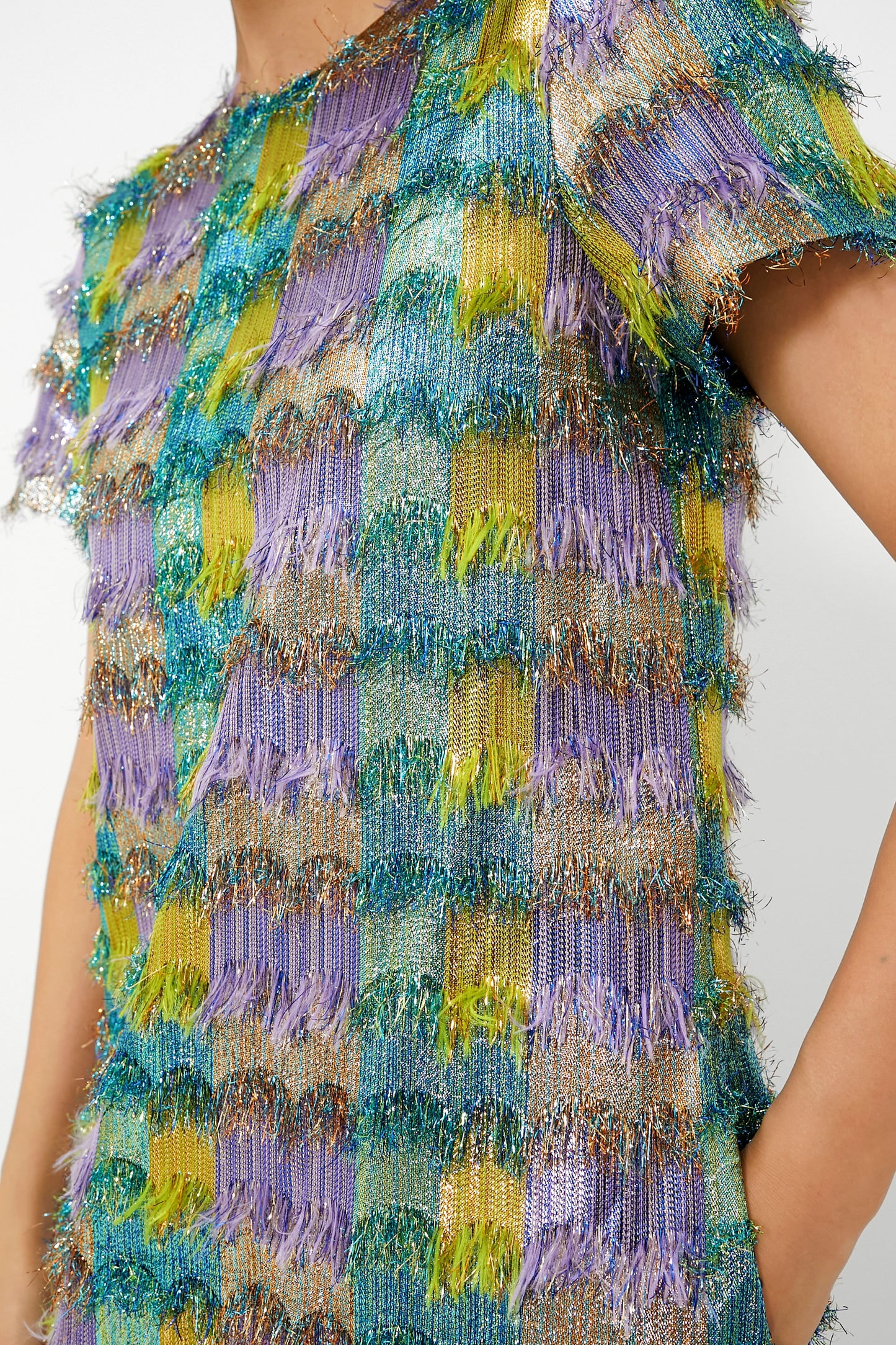 Jacquard Pharaoh Swing Dress