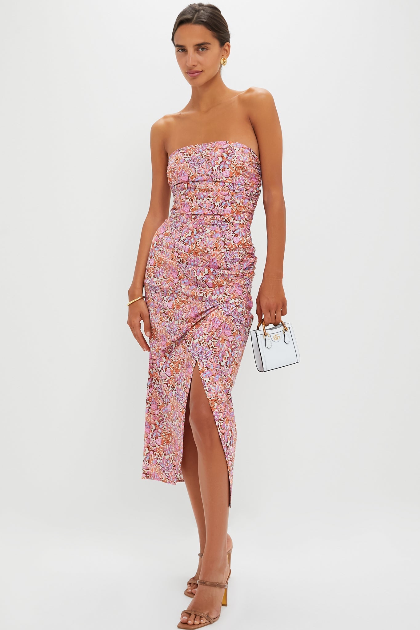 Multi Cleopatre Midi Dress