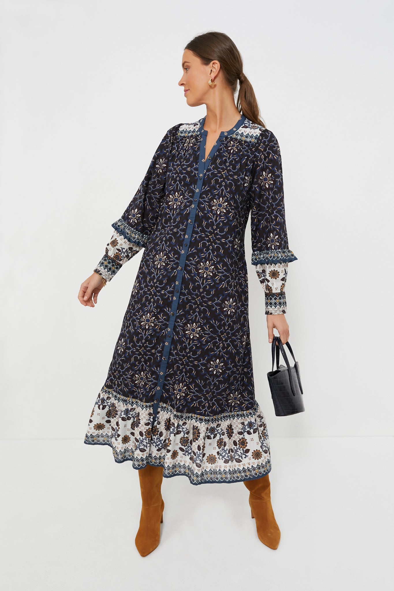 Sabina Lara Midi Dress