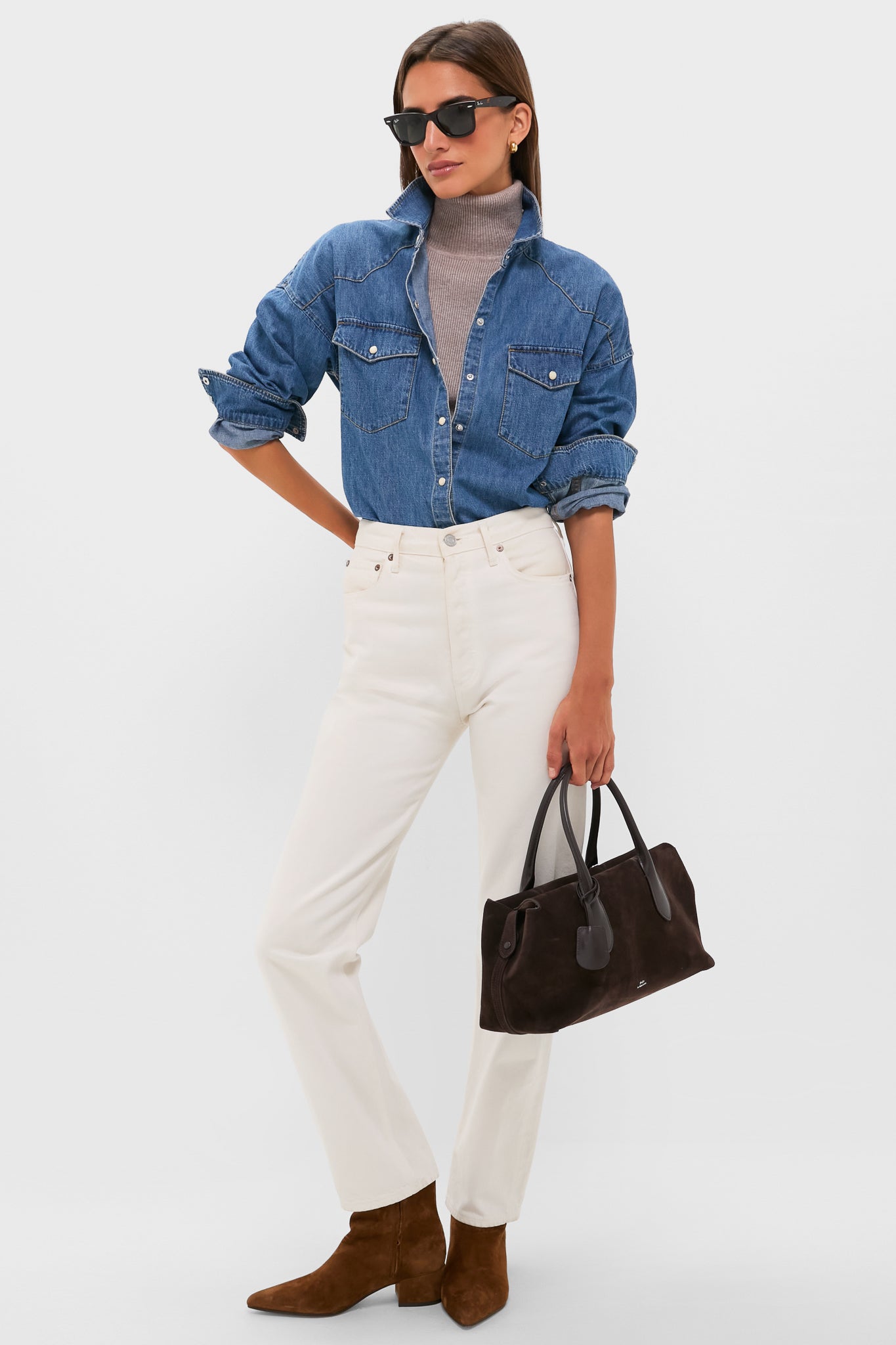 Oat Arlo Ribbed Turtleneck