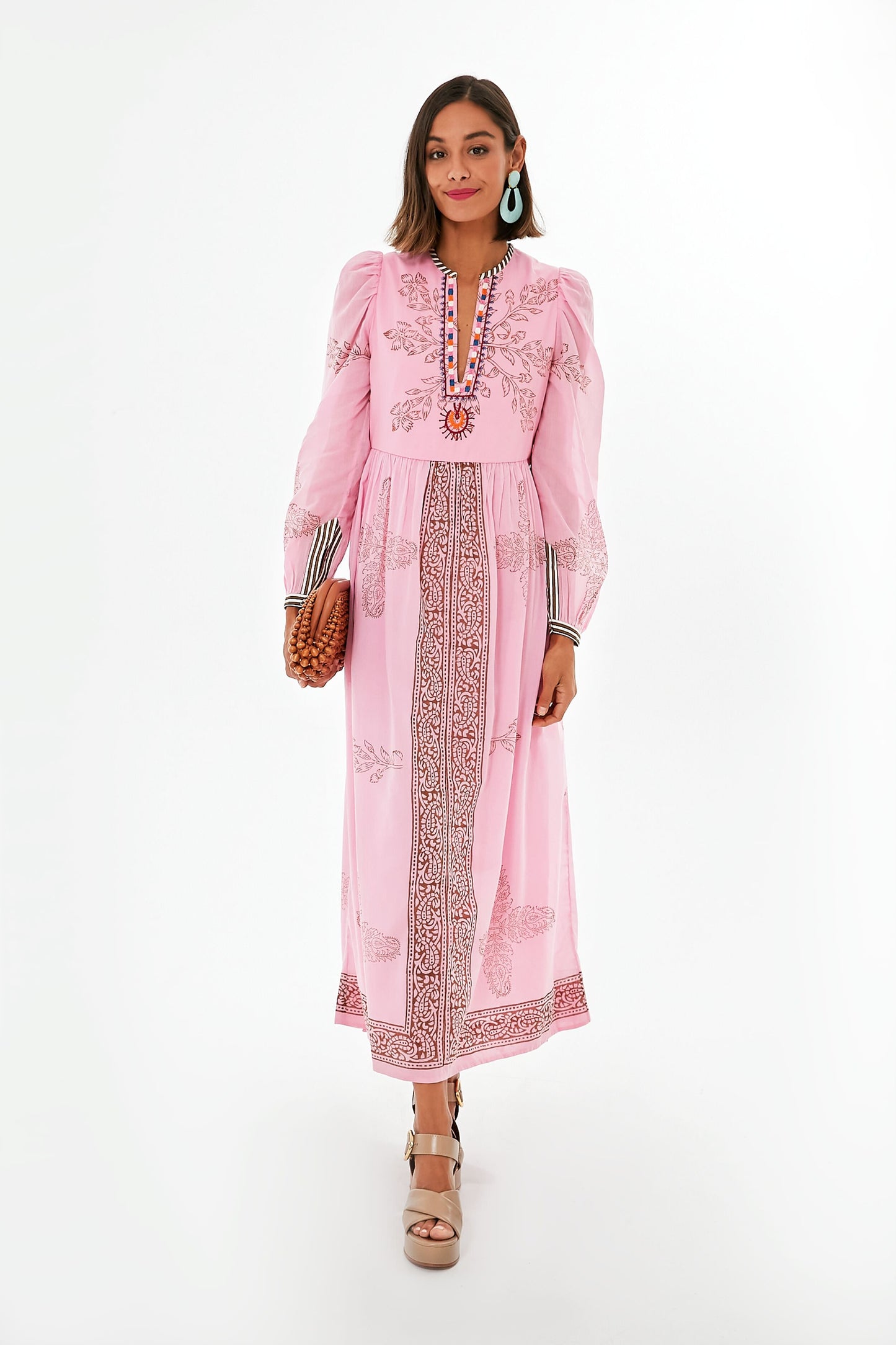 Pink Winifred Guava Dress