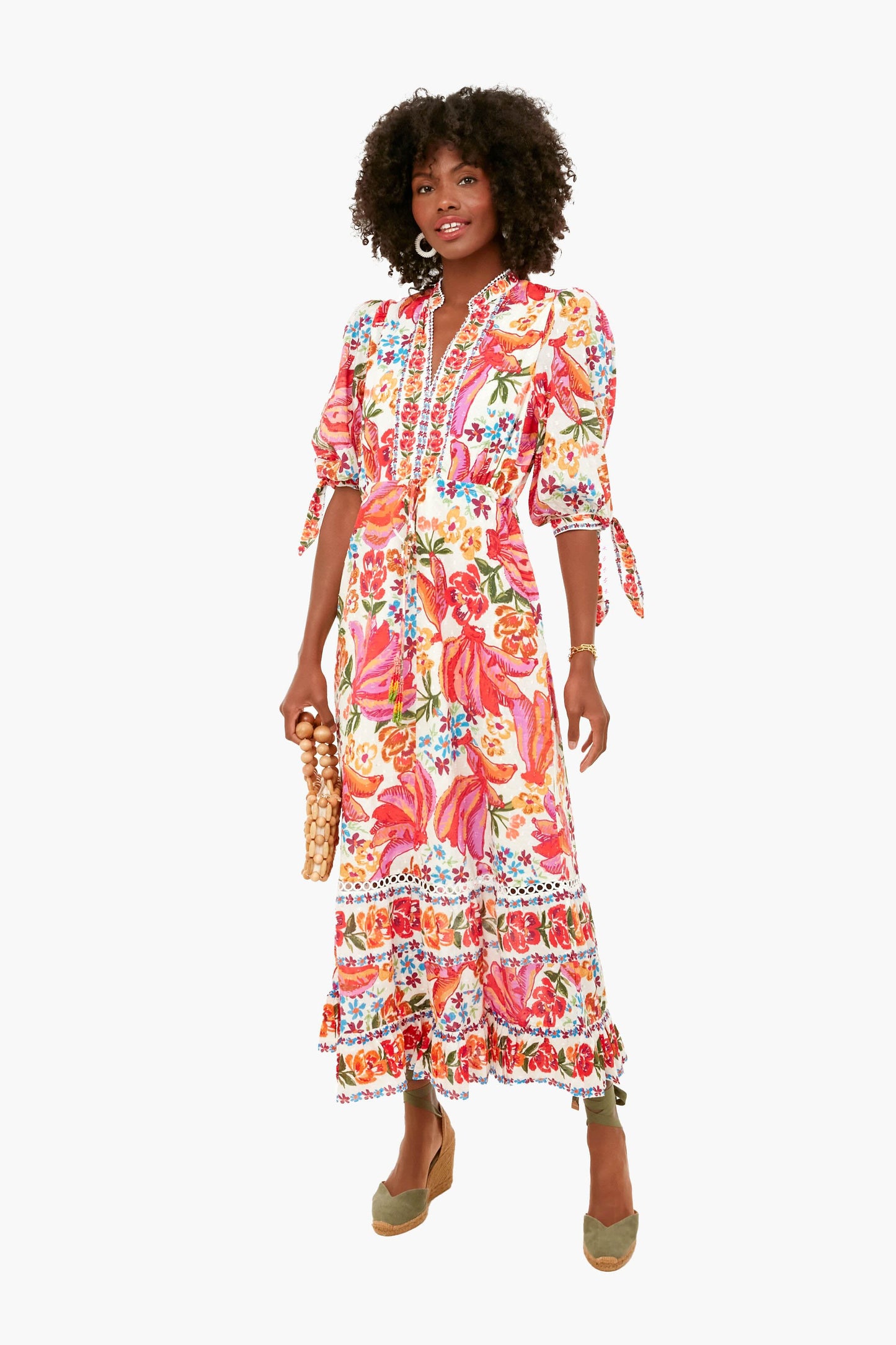 Spring Bananas Maxi Dress