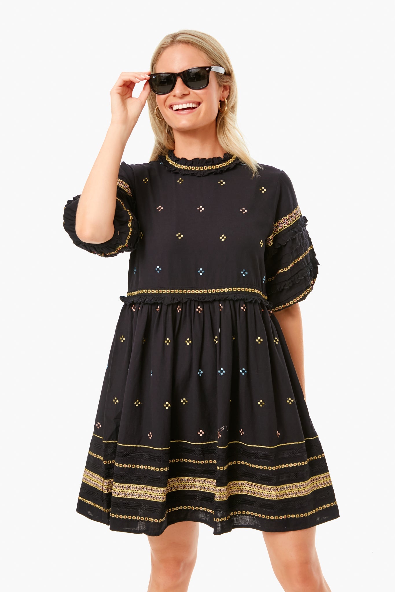 Black Peninsula Dress
