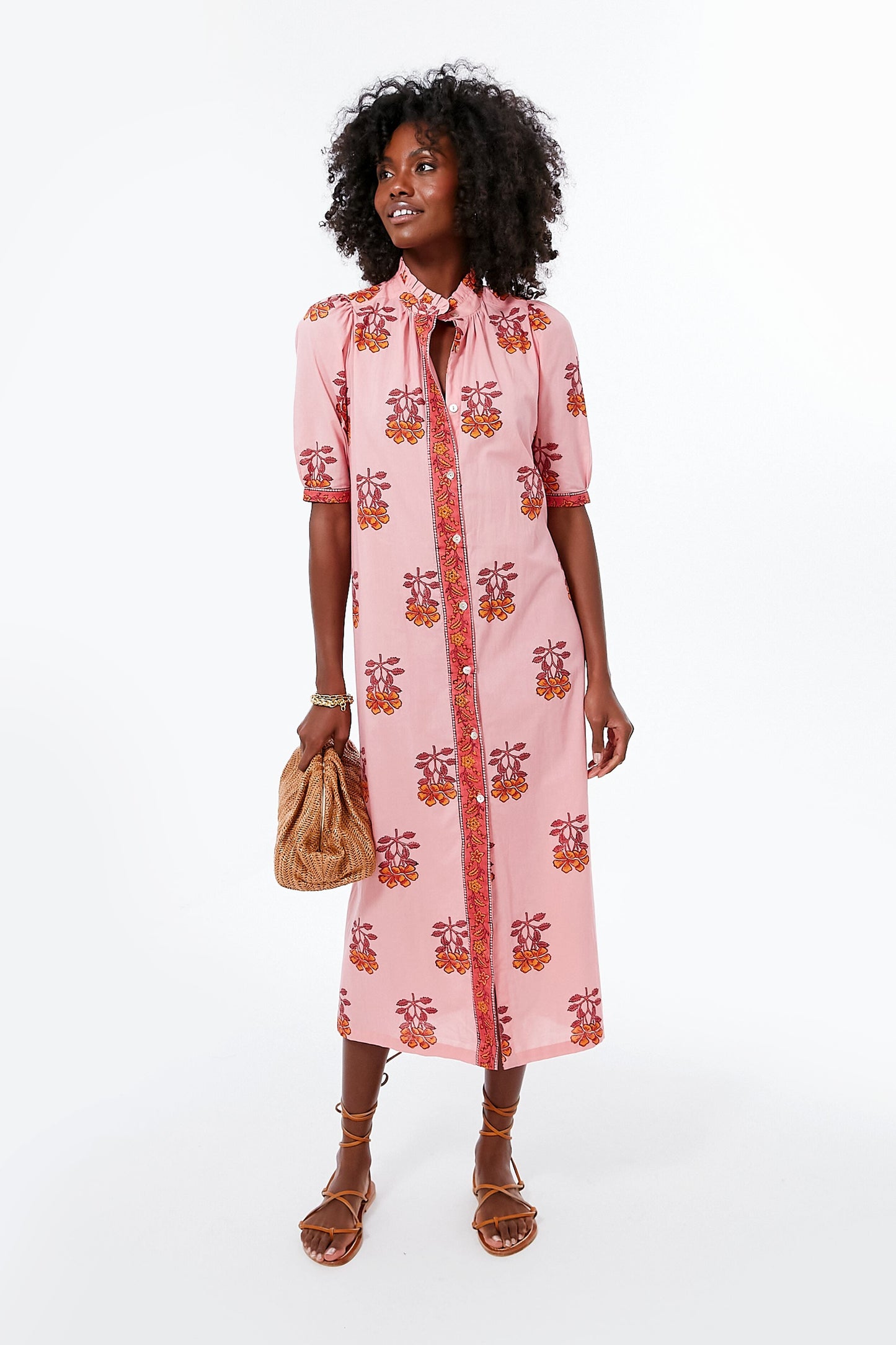 Pink Punch Remi Peony Dress