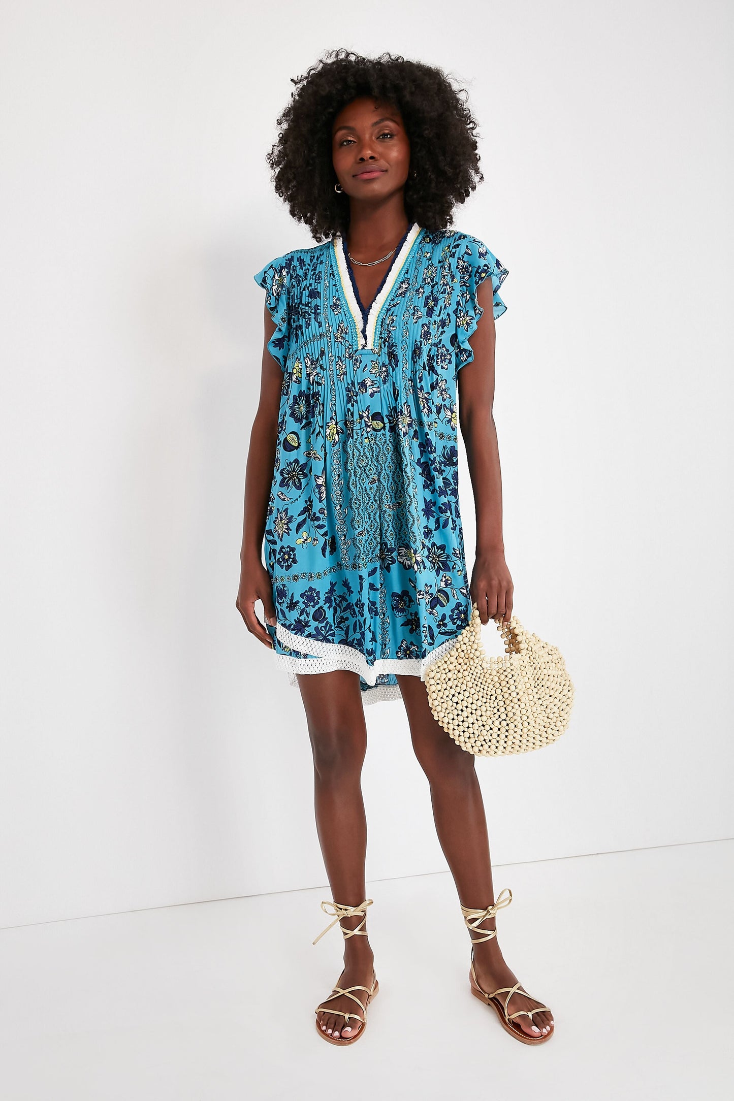 Sky Botanique Sasha Mini Dress
