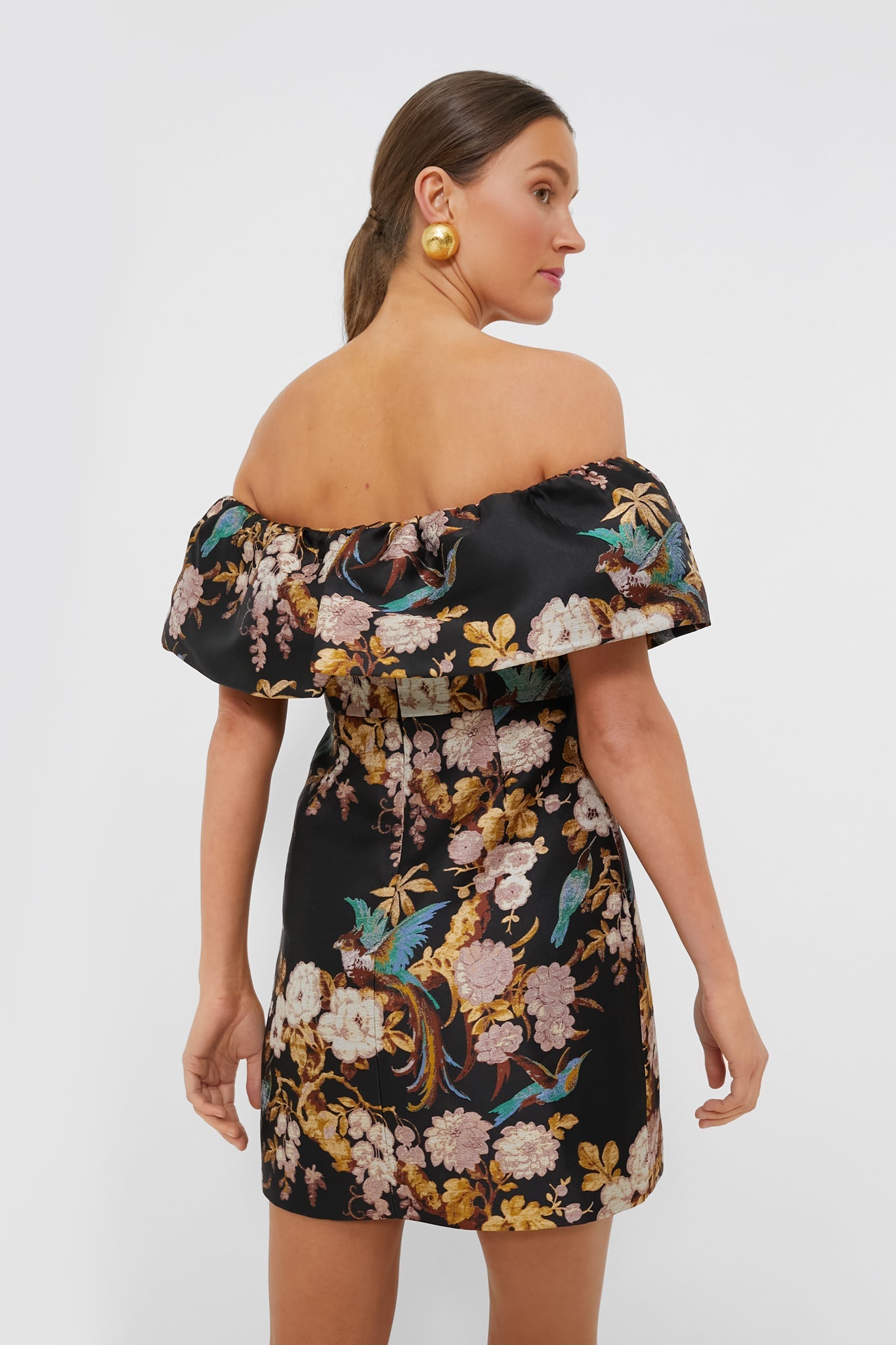 Black Birds of Paradise Vera Dress