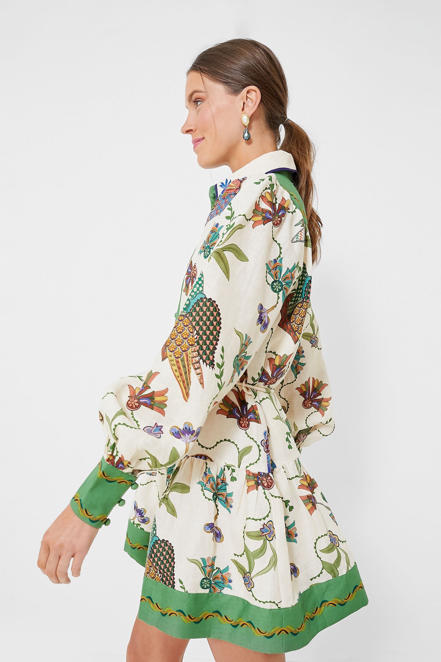 Multi Birdie Mini Dress