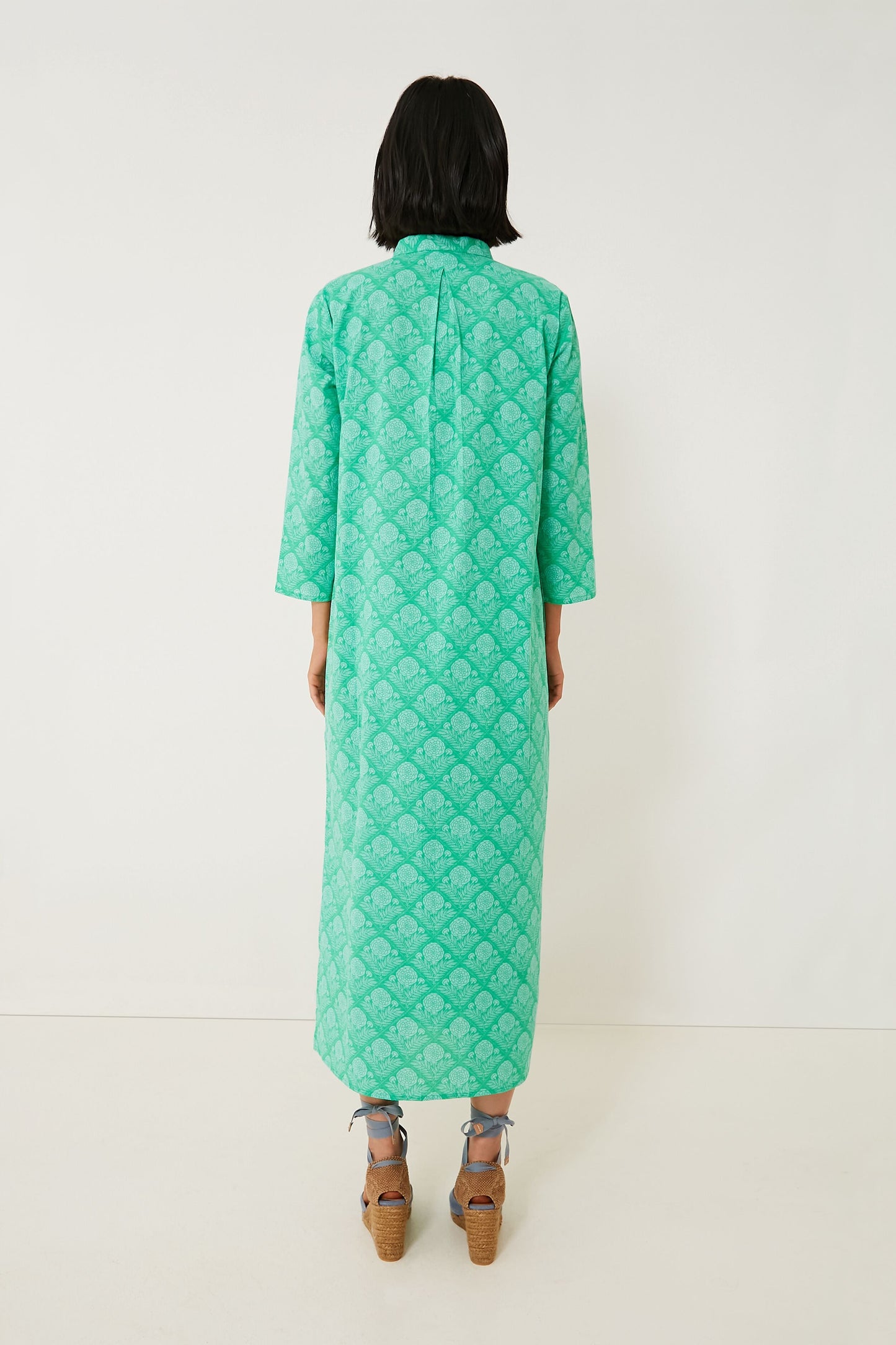 Green Lauren Clorinda Long Kurta