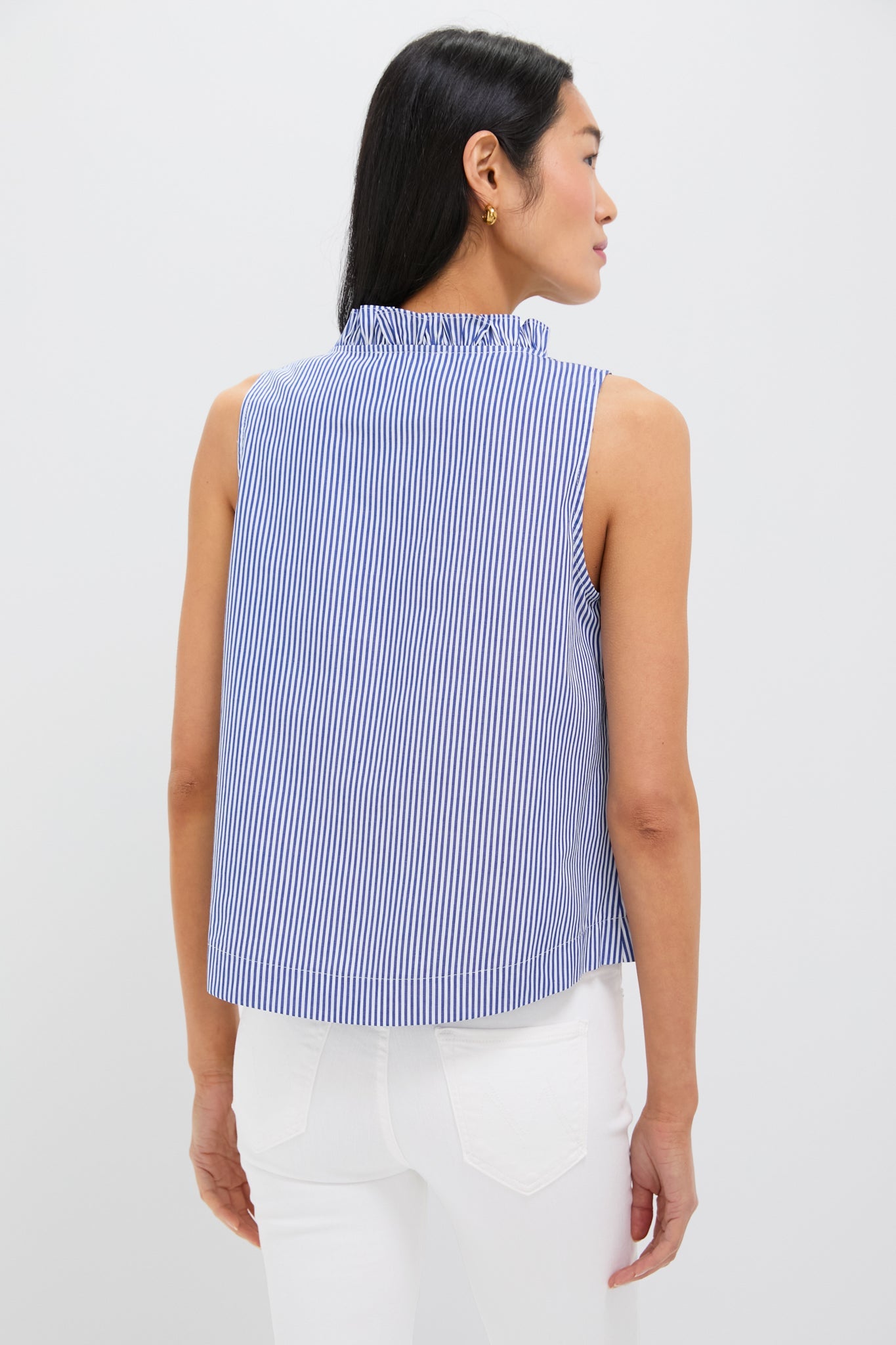 Striped Veronica Top