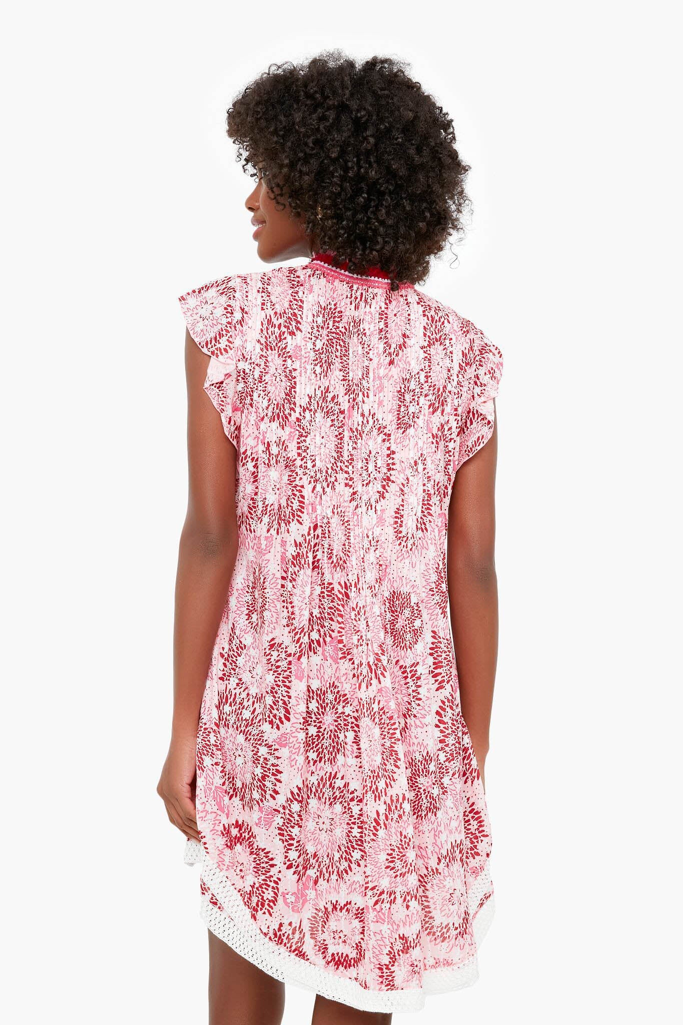 Pink Sunflower Sasha Mini Dress