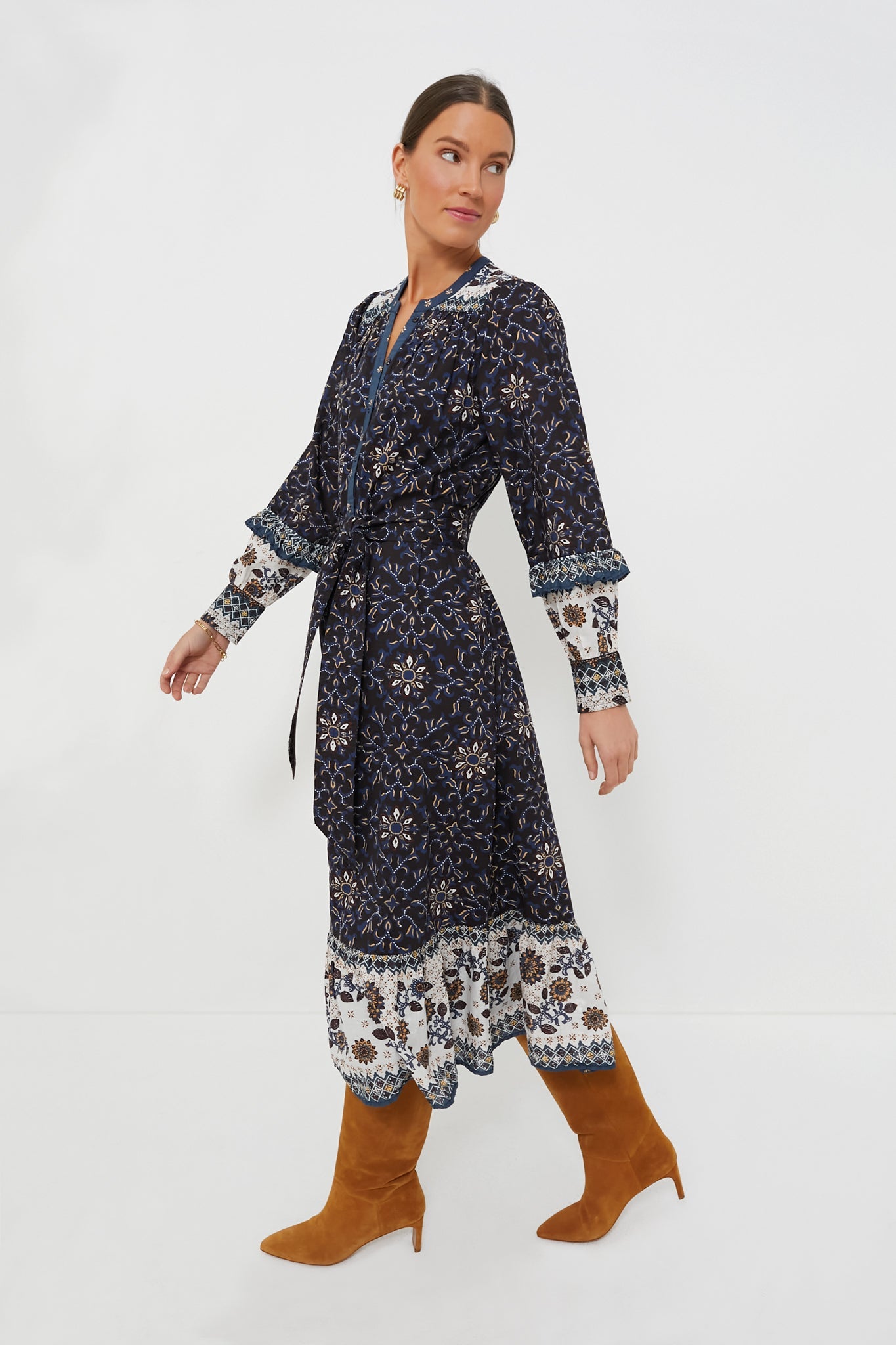 Sabina Lara Midi Dress