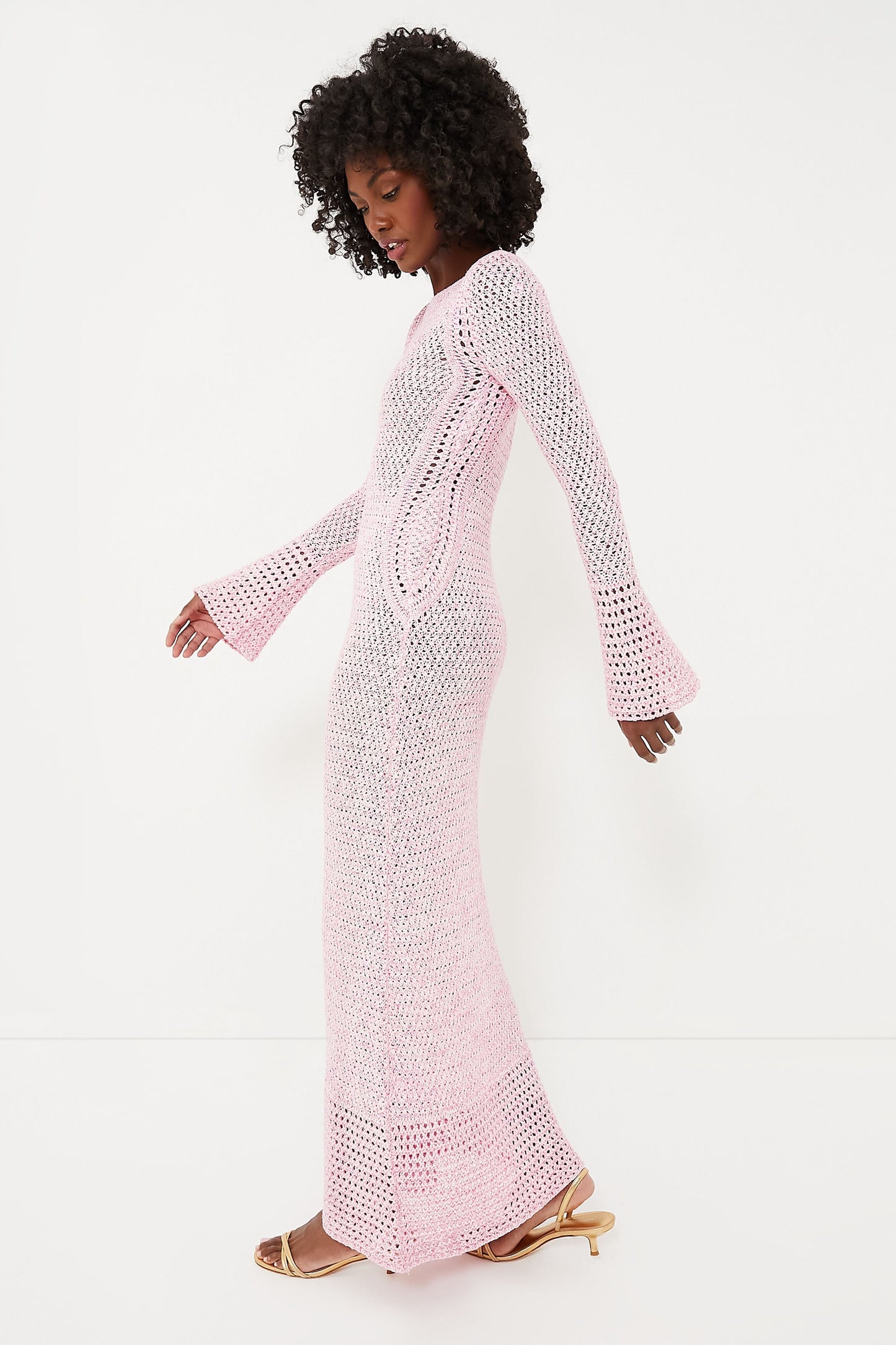 Una Crochet Maxi Dress