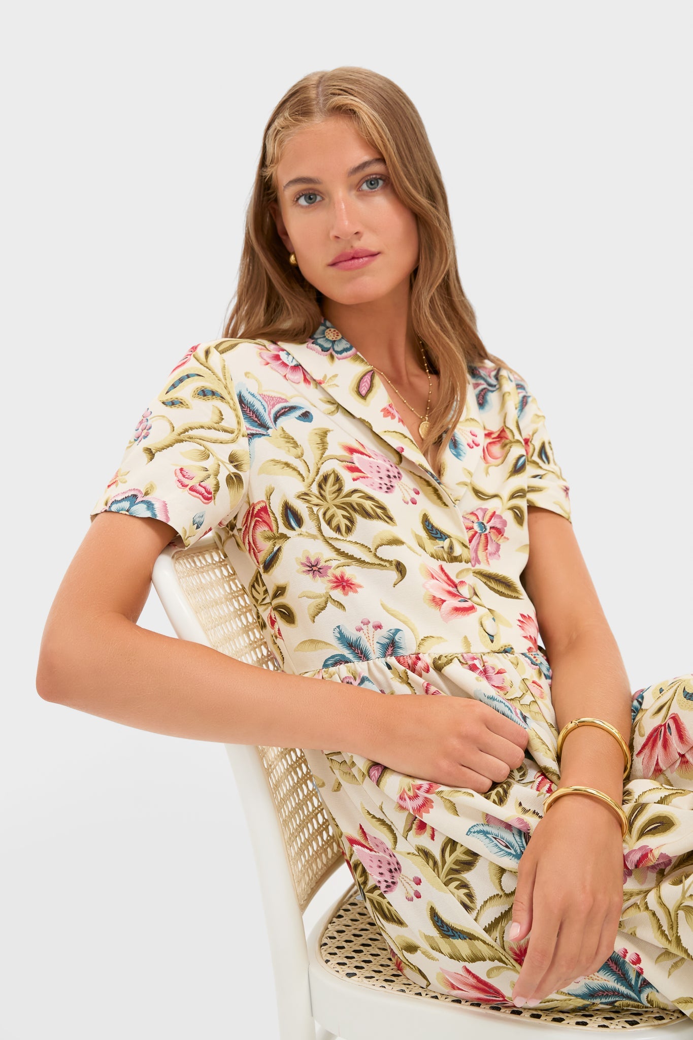 Dianthus Floral Adelaide Dress