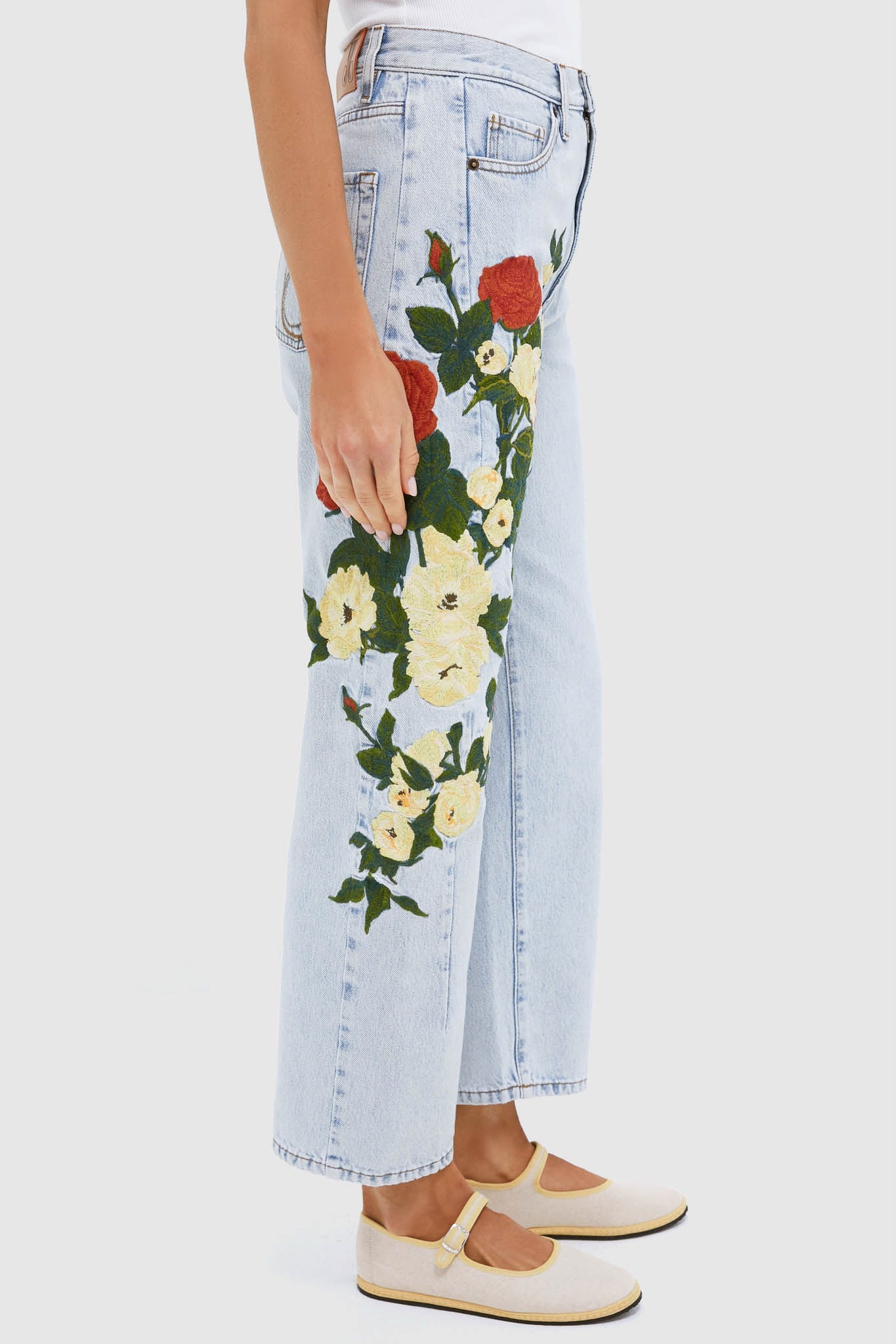 Multicolor The Barrel Jean