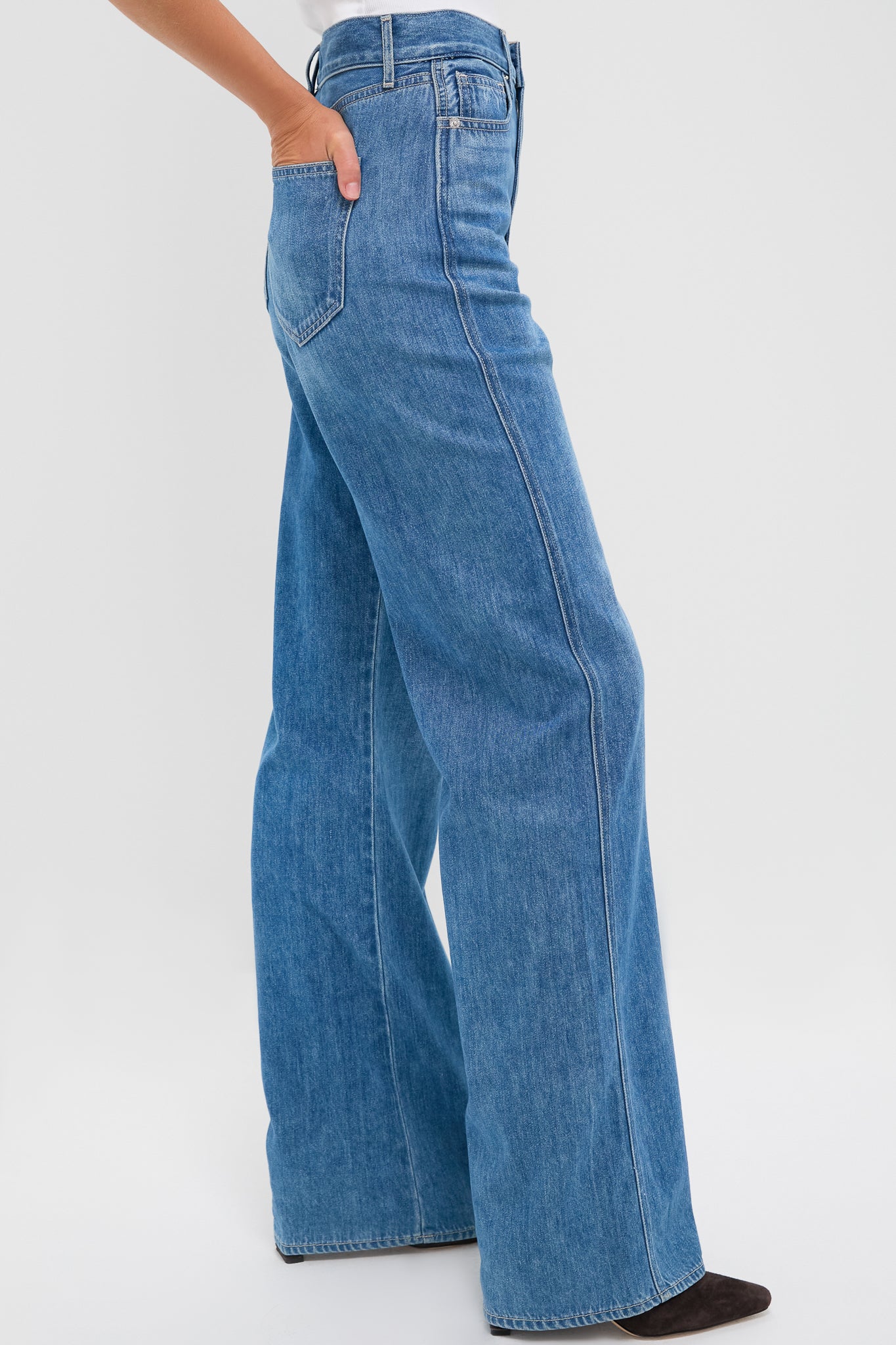 French Kiss Taylor High Rise Wide Leg