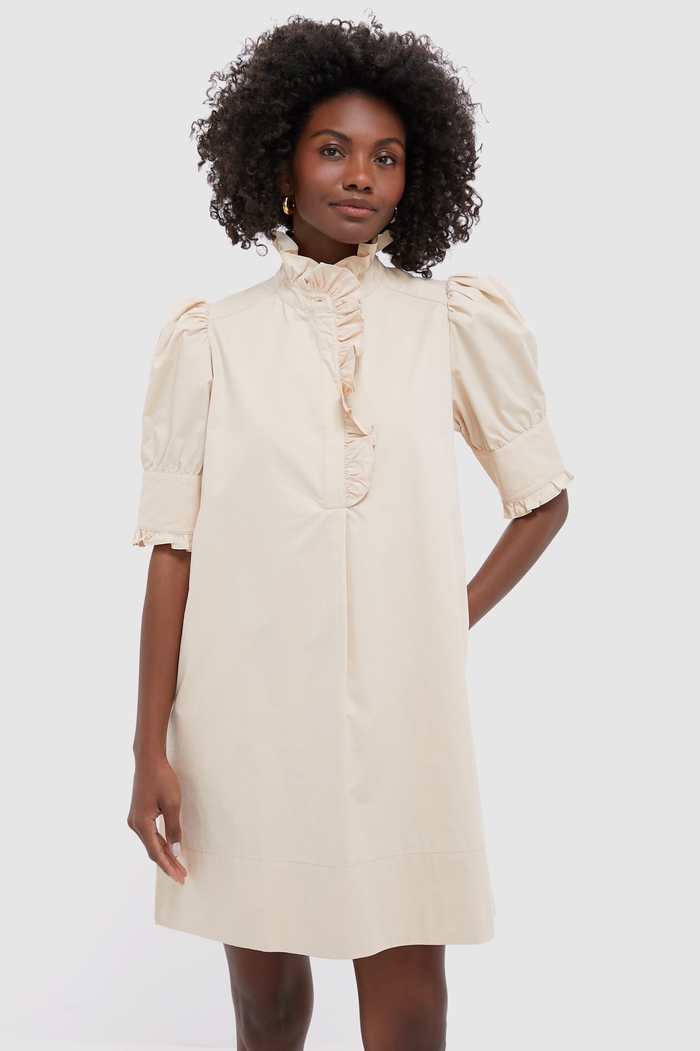 Tan Gracelyn Mini Dress