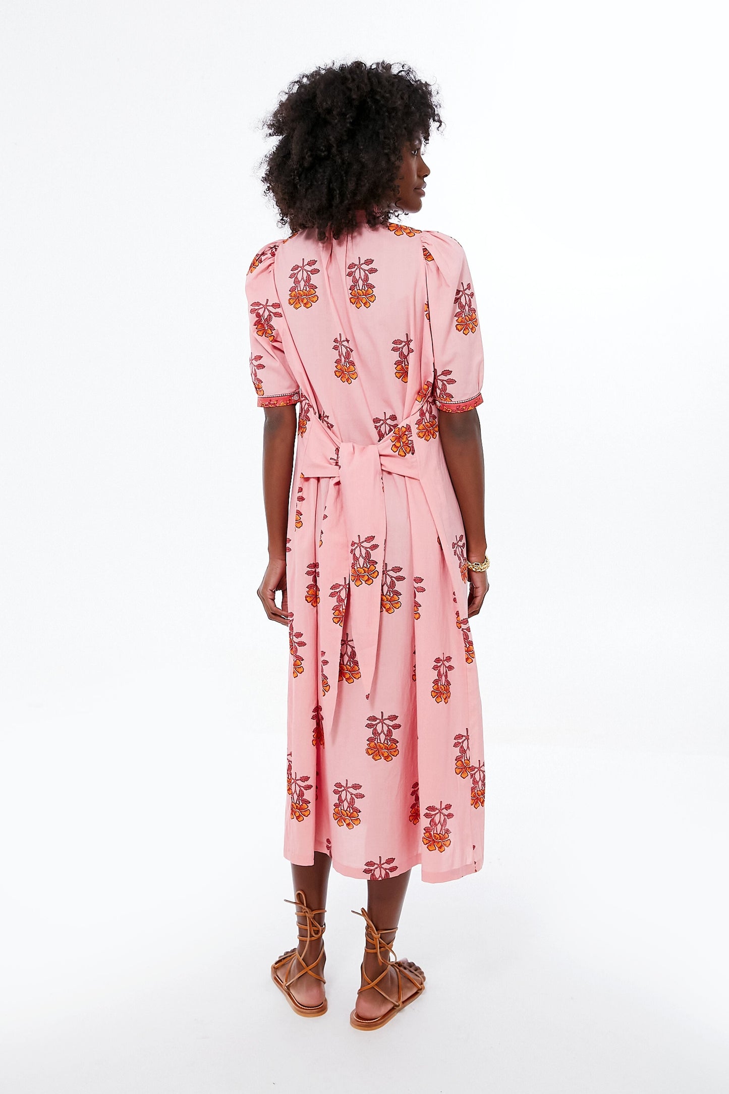 Pink Punch Remi Peony Dress