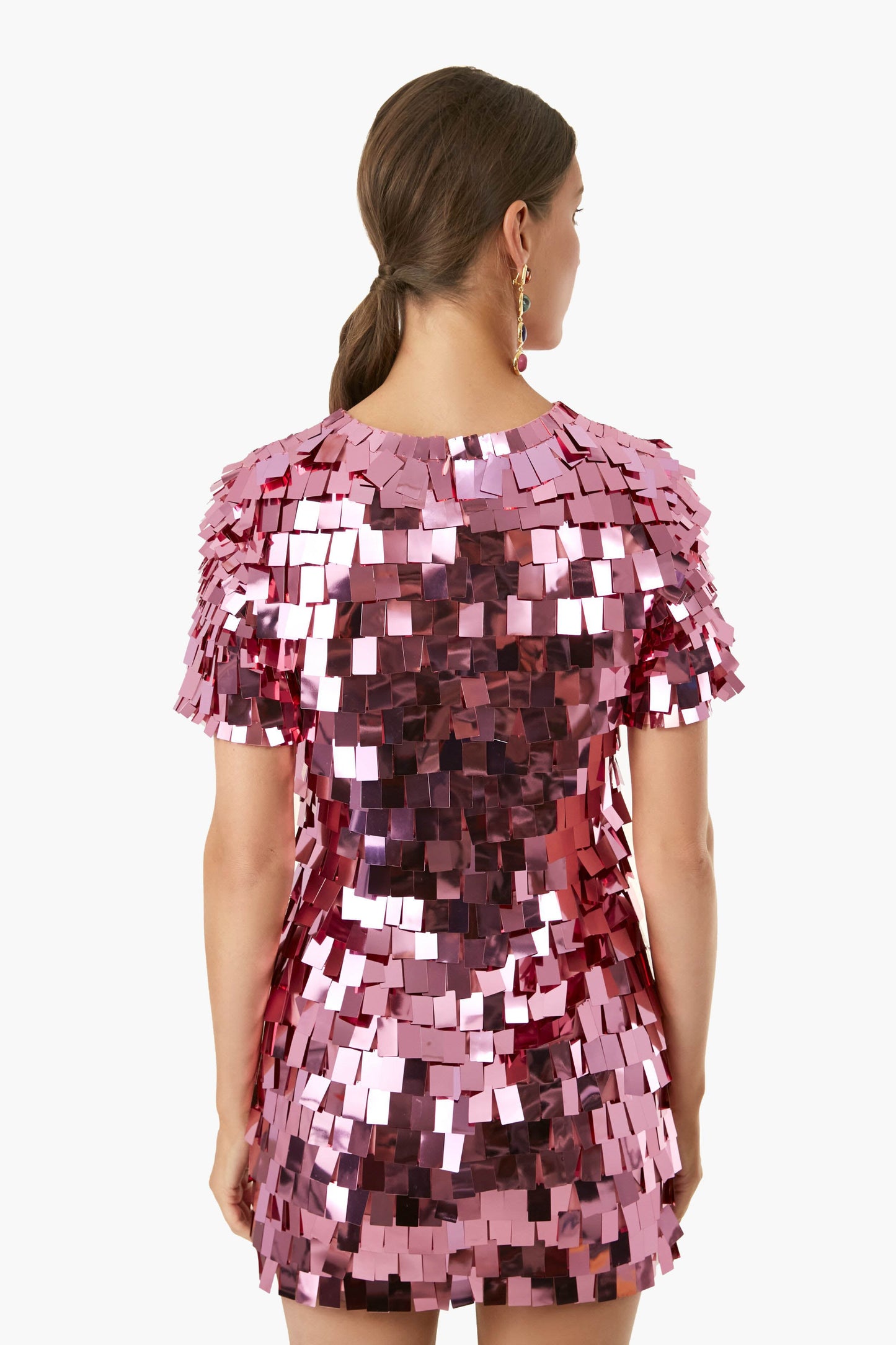 Punch Vivienne Embroidered Sequin Mini Dress