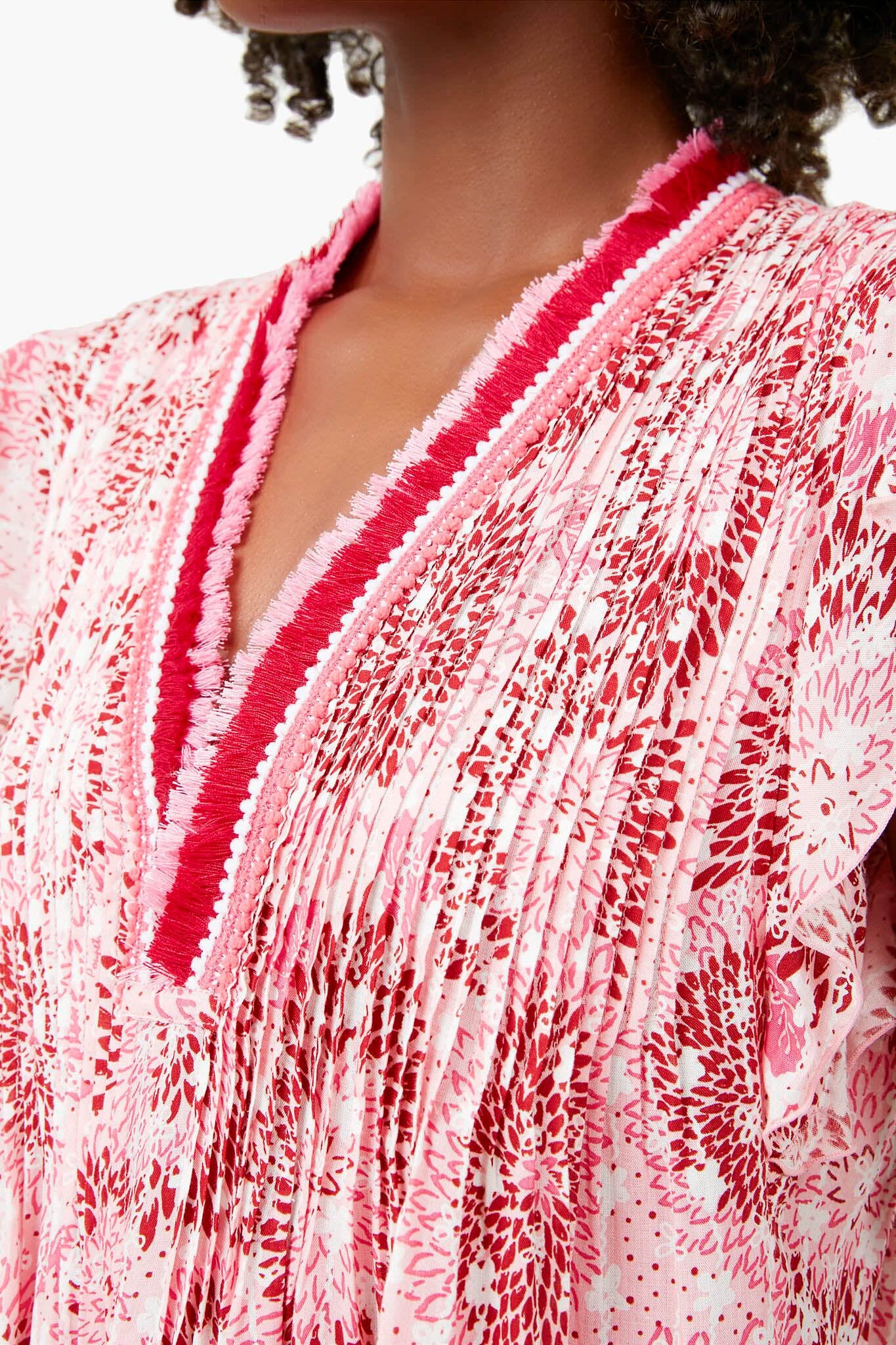 Pink Sunflower Sasha Mini Dress