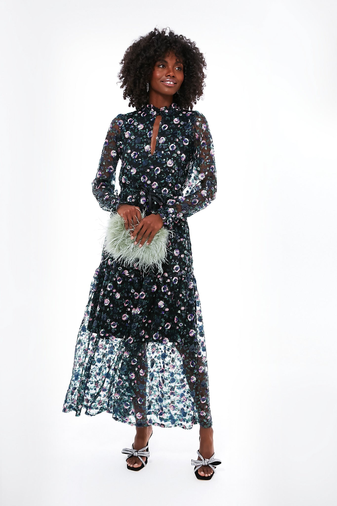 Floral Sequin Lucybella Dress