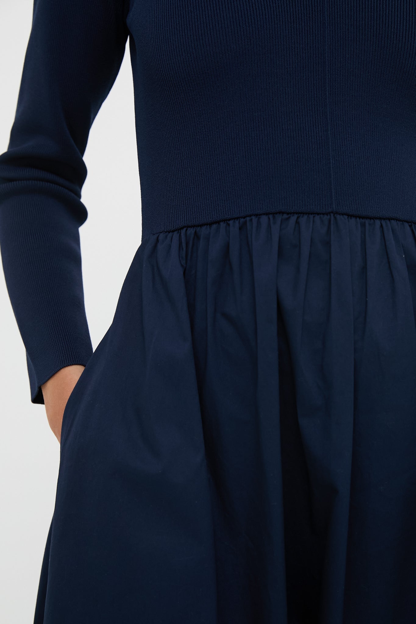 Navy Clea Dress