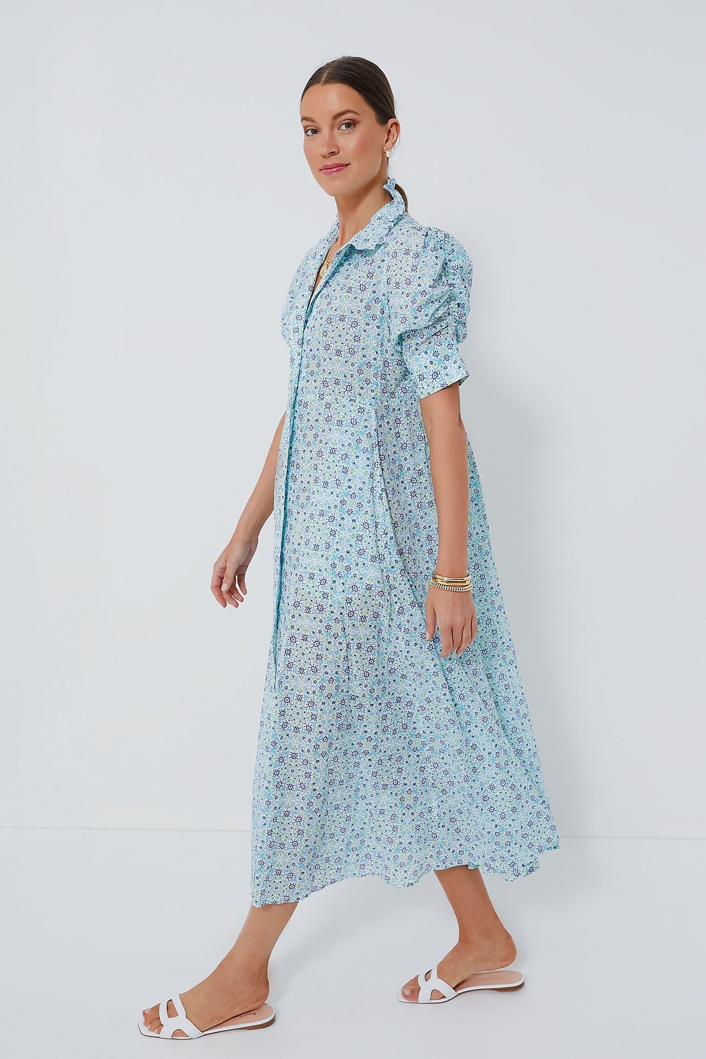 Blue Venetia Maxi Dress