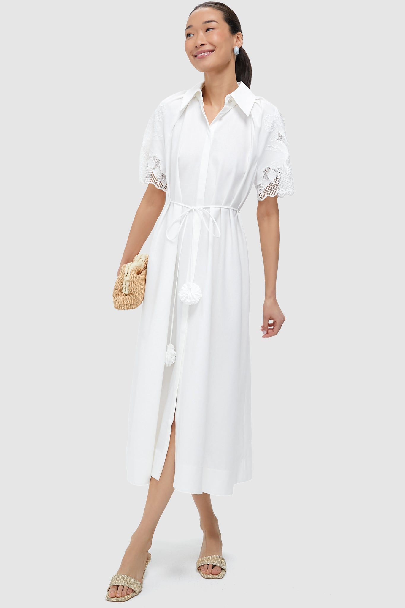 Off White Florentina Dress