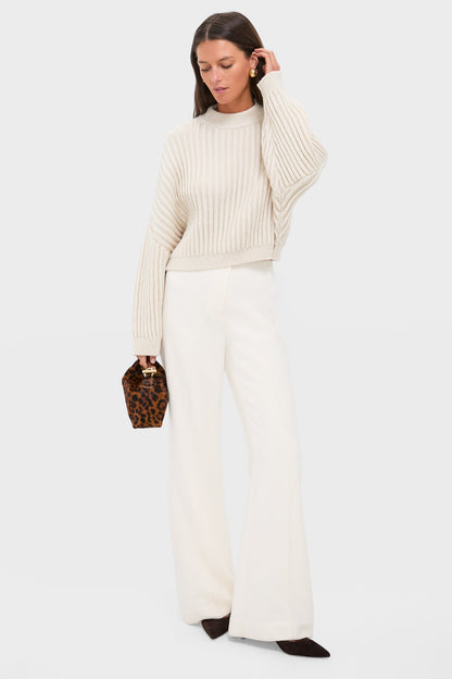 Ivory Bitsy Sweater