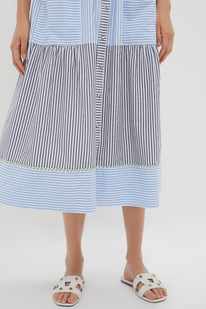 Croquet Stripe Sarah Dress