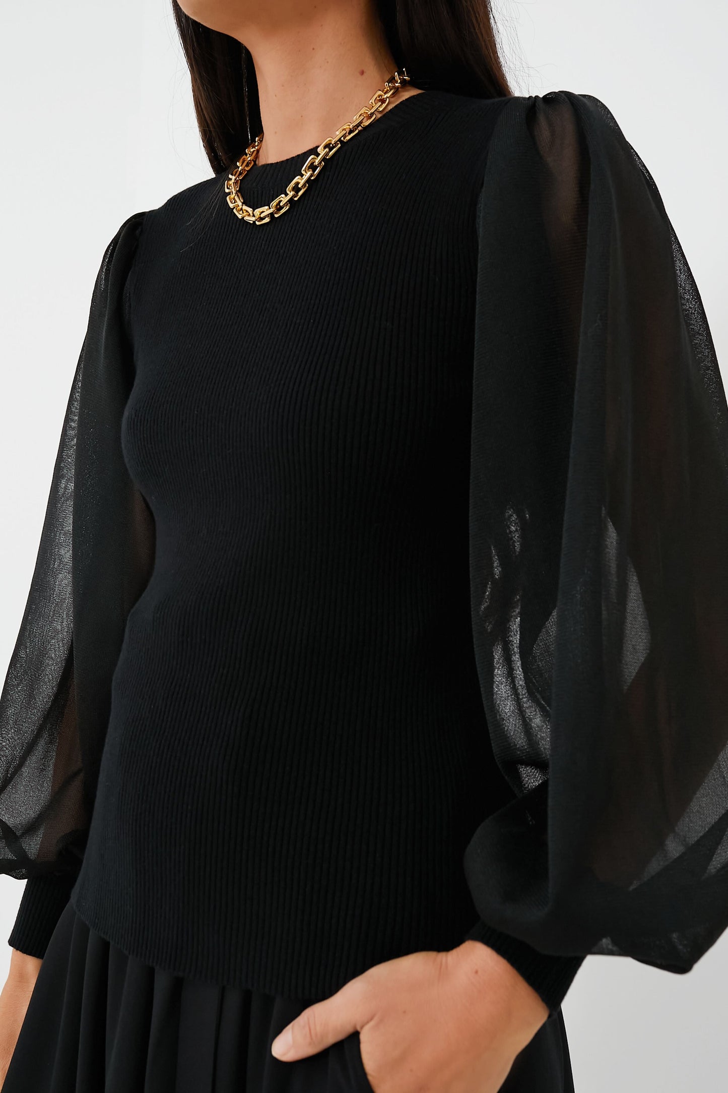 Noir Sabrina Pullover