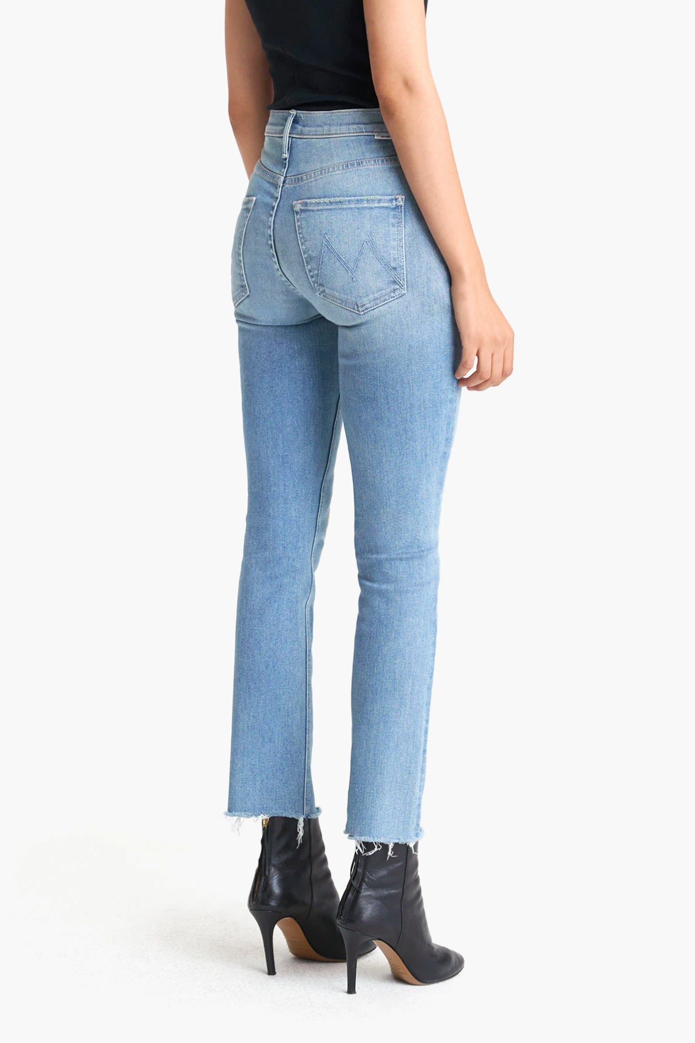 Jackpot The Mid Rise Dazzler Ankle Fray