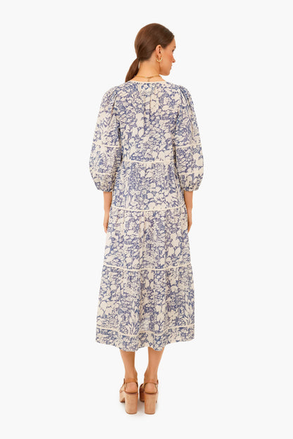Tassel Tie Blouson Dress